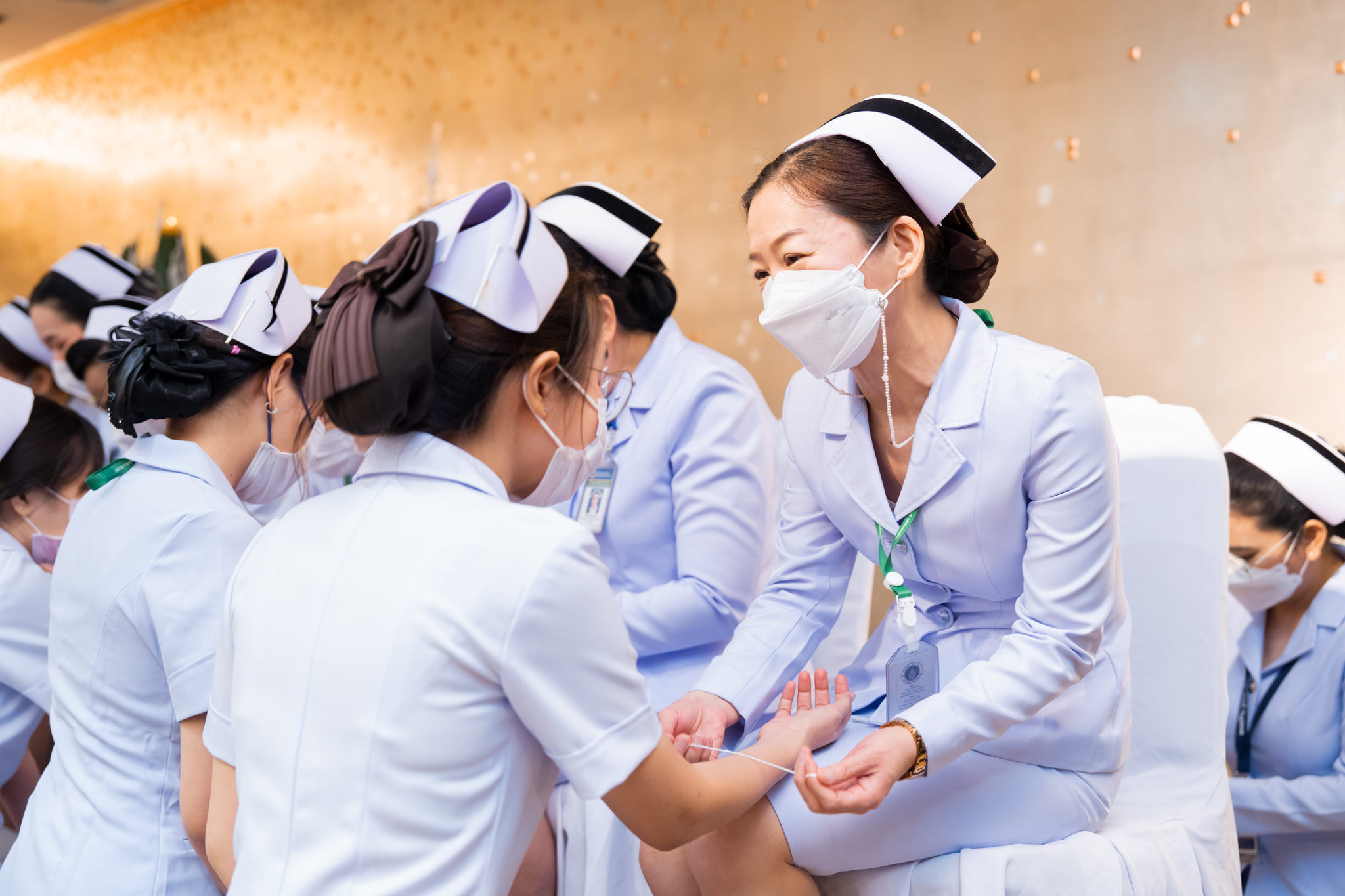 งาน “ส่งมอบพยาบาลใหม่” และ “พิธีบายศรีสู่ขวัญสู่รั้วรามาธิบดี” ประจำปี 2566 งาน “ส่งมอบพยาบาลใหม่” และ “พิธีบายศรีสู่ขวัญสู่รั้วรามาธิบดี” ประจำปี 2566