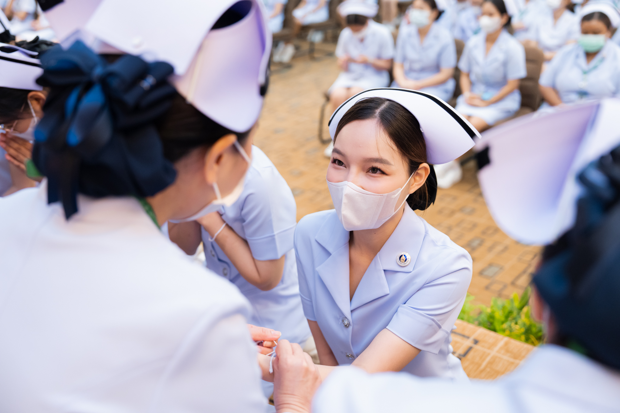 งาน “ส่งมอบพยาบาลใหม่” และ “พิธีบายศรีสู่ขวัญสู่รั้วรามาธิบดี” ประจำปี 2566 งาน “ส่งมอบพยาบาลใหม่” และ “พิธีบายศรีสู่ขวัญสู่รั้วรามาธิบดี” ประจำปี 2566