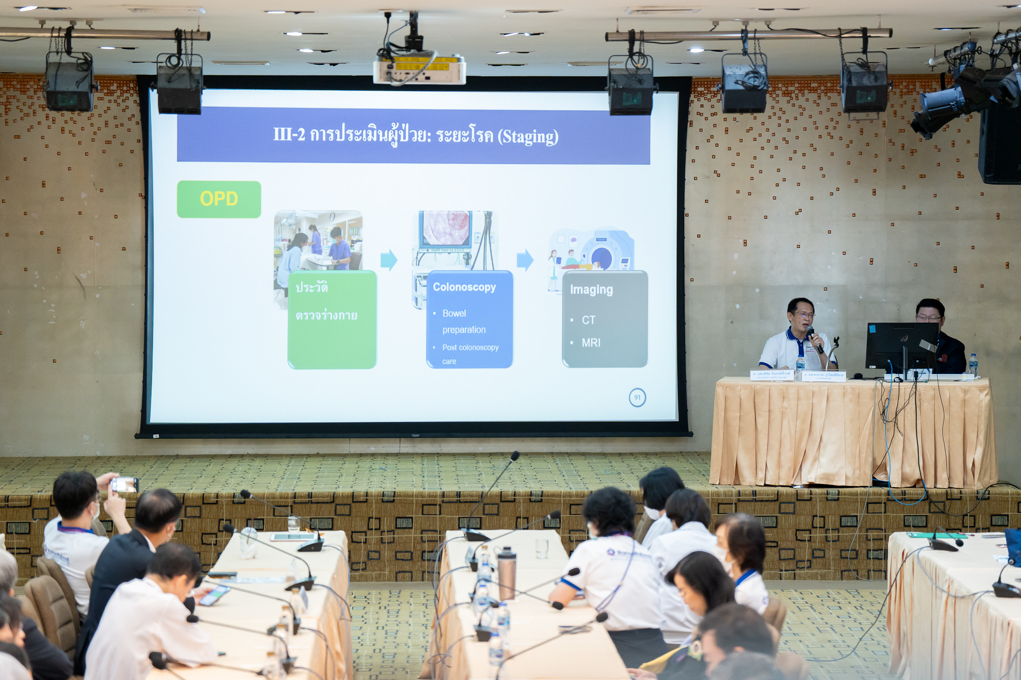 การเยี่ยมสำรวจเพื่อประเมินการรับรองเฉพาะโรค : การดูแลรักษาผู้ป่วยโรคมะเร็งลำไส้และไส้ตรง คณะแพทยศาสตร์โรงพยาบาลรามาธิบดี มหาวิทยาลัยมหิดล การเยี่ยมสำรวจเพื่อประเมินการรับรองเฉพาะโรค : การดูแลรักษาผู้ป่วยโรคมะเร็งลำไส้และไส้ตรง คณะแพทยศาสตร์โรงพยาบาลรามาธิบดี มหาวิทยาลัยมหิดล