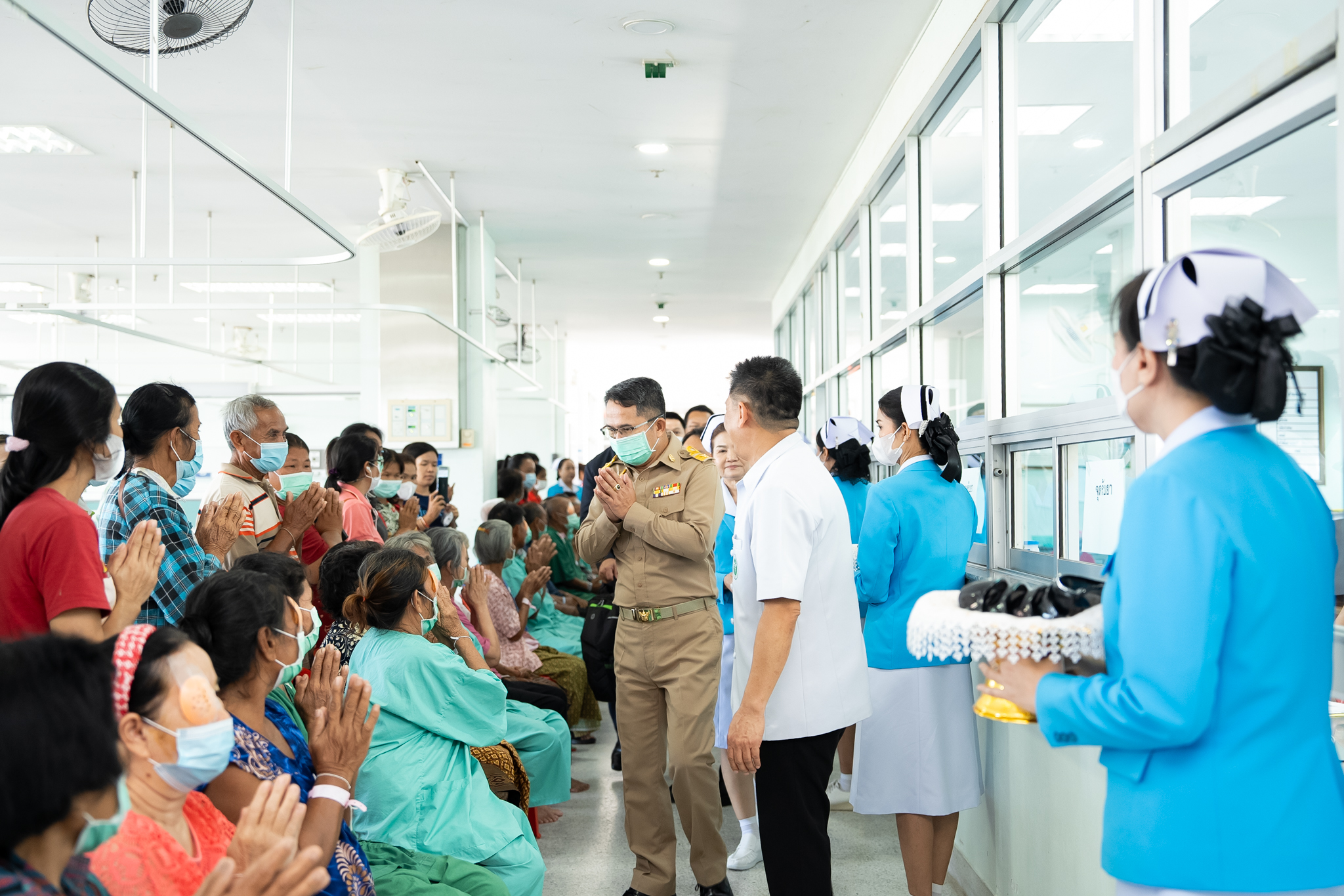 โครงการ “ราษฎรสุขใจ พลานามัยสมบูรณ์ แพทย์พระราชทาน” โดยสํานักงานทรัพย์สินพระมหากษัตริย์ ร่วมกับ คณะแพทยศาสตร์โรงพยาบาลรามาธิบดี มหาวิทยาลัยมหิดล และหน่วยงานภาคี ณ โรงพยาบาลยโสธร จังหวัดยโสธร โครงการ “ราษฎรสุขใจ พลานามัยสมบูรณ์ แพทย์พระราชทาน” โดยสํานักงานทรัพย์สินพระมหากษัตริย์ ร่วมกับ คณะแพทยศาสตร์โรงพยาบาลรามาธิบดี มหาวิทยาลัยมหิดล และหน่วยงานภาคี ณ โรงพยาบาลยโสธร จังหวัดยโสธร
