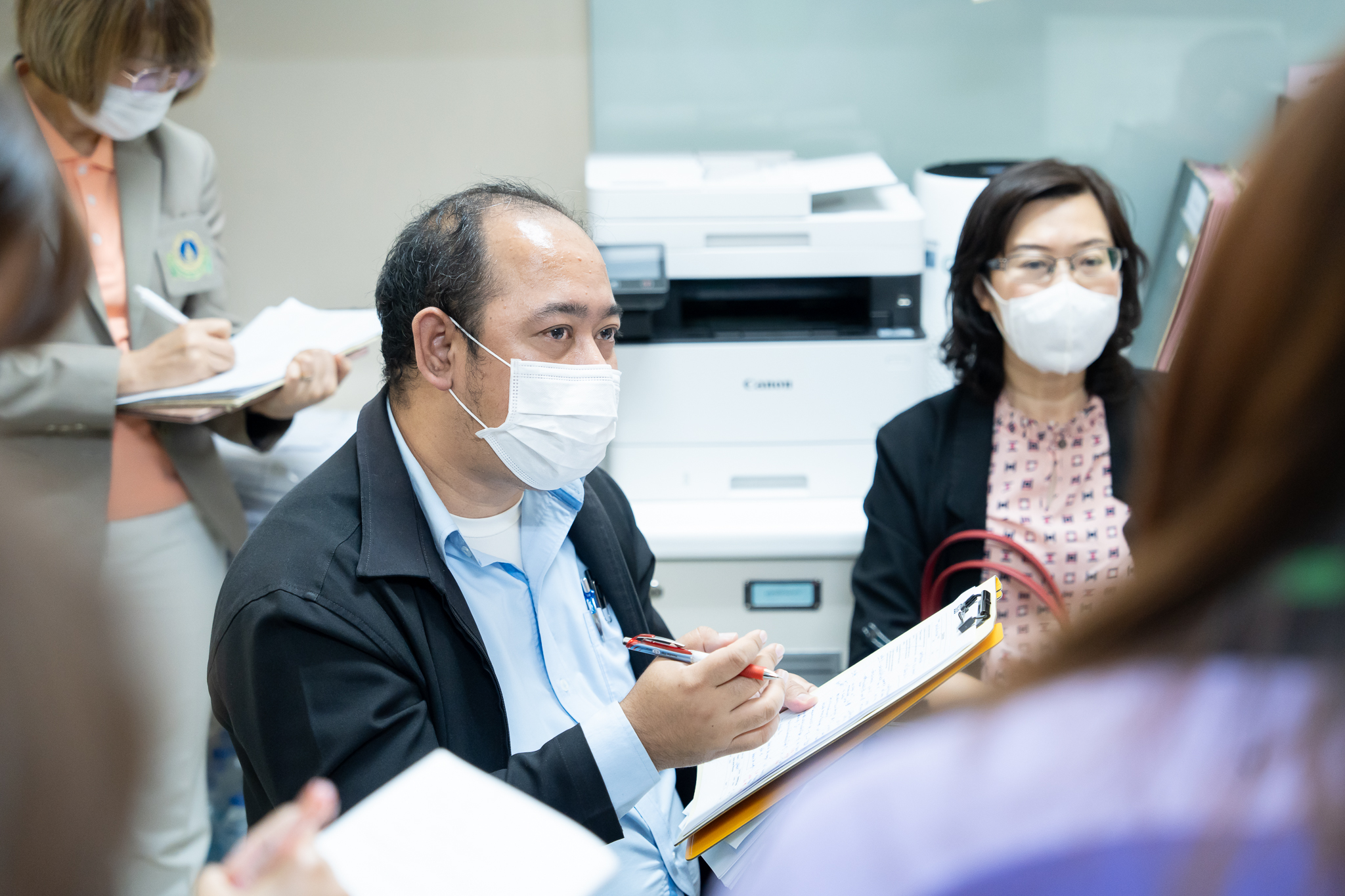 การตรวจประเมินเพื่อต่ออายุการรับรอง (Recertification ISO 9001:2015) ครั้งที่ 3/2566 (External audit: SGS) Standard: ISO 9001:2015 Quality Management System Certification