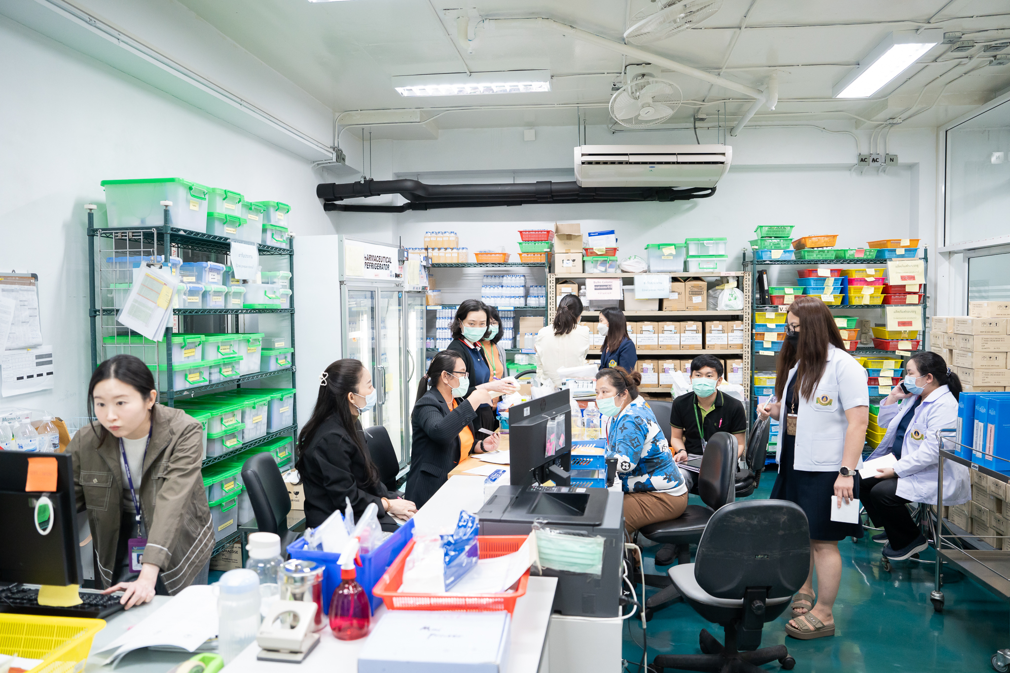 การตรวจประเมินเพื่อต่ออายุการรับรอง (Recertification ISO 9001:2015) ครั้งที่ 3/2566 (External audit: SGS) Standard: ISO 9001:2015 Quality Management System Certification
