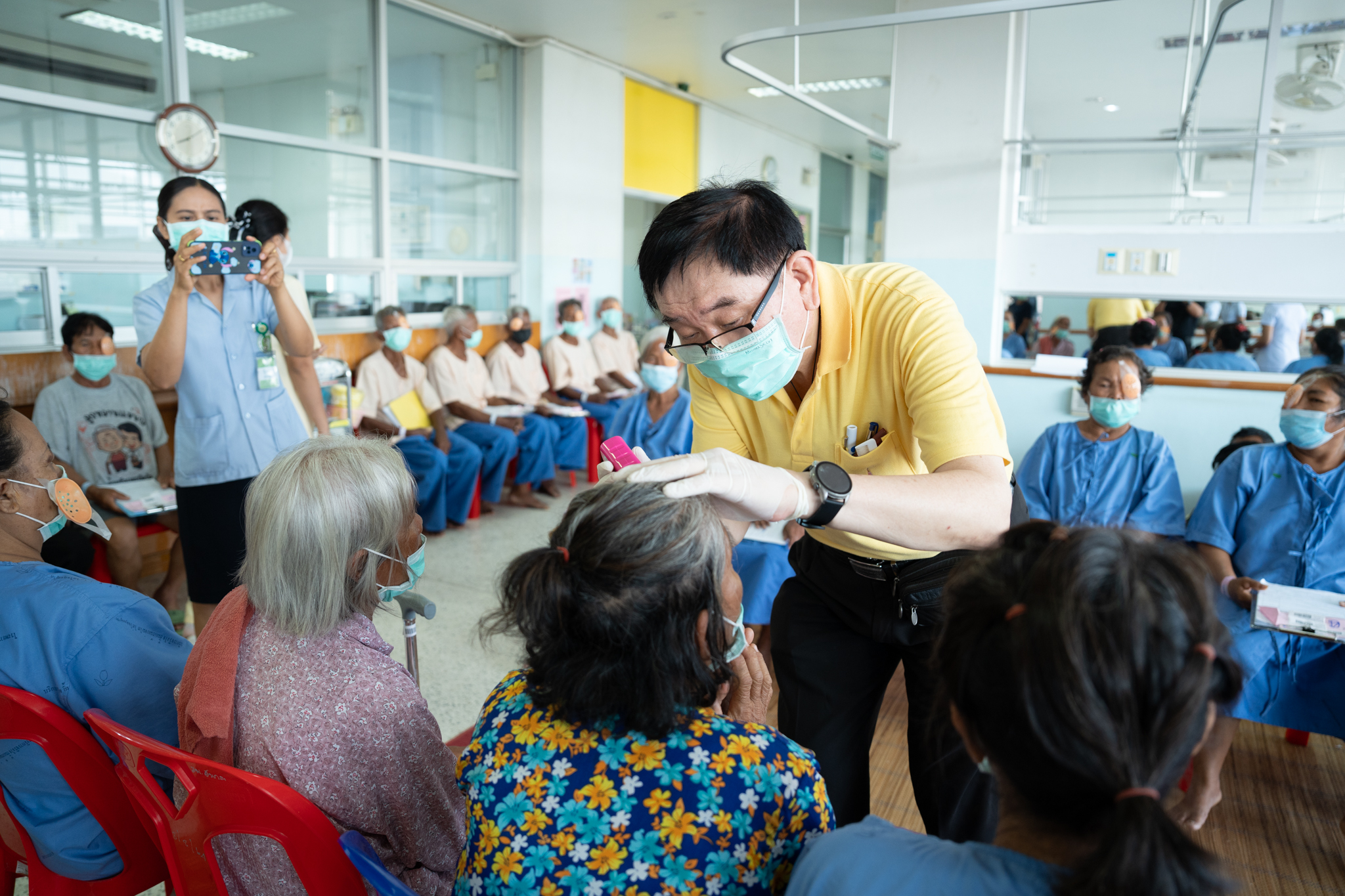 โครงการ “ราษฎรสุขใจ พลานามัยสมบูรณ์ แพทย์พระราชทาน” โดยสํานักงานทรัพย์สินพระมหากษัตริย์ ร่วมกับ คณะแพทยศาสตร์โรงพยาบาลรามาธิบดี มหาวิทยาลัยมหิดล และหน่วยงานภาคี ณ โรงพยาบาลนางรอง จังหวัดบุรีรัมย์ โครงการ “ราษฎรสุขใจ พลานามัยสมบูรณ์ แพทย์พระราชทาน” โดยสํานักงานทรัพย์สินพระมหากษัตริย์ ร่วมกับ คณะแพทยศาสตร์โรงพยาบาลรามาธิบดี มหาวิทยาลัยมหิดล และหน่วยงานภาคี ณ โรงพยาบาลนางรอง จังหวัดบุรีรัมย์