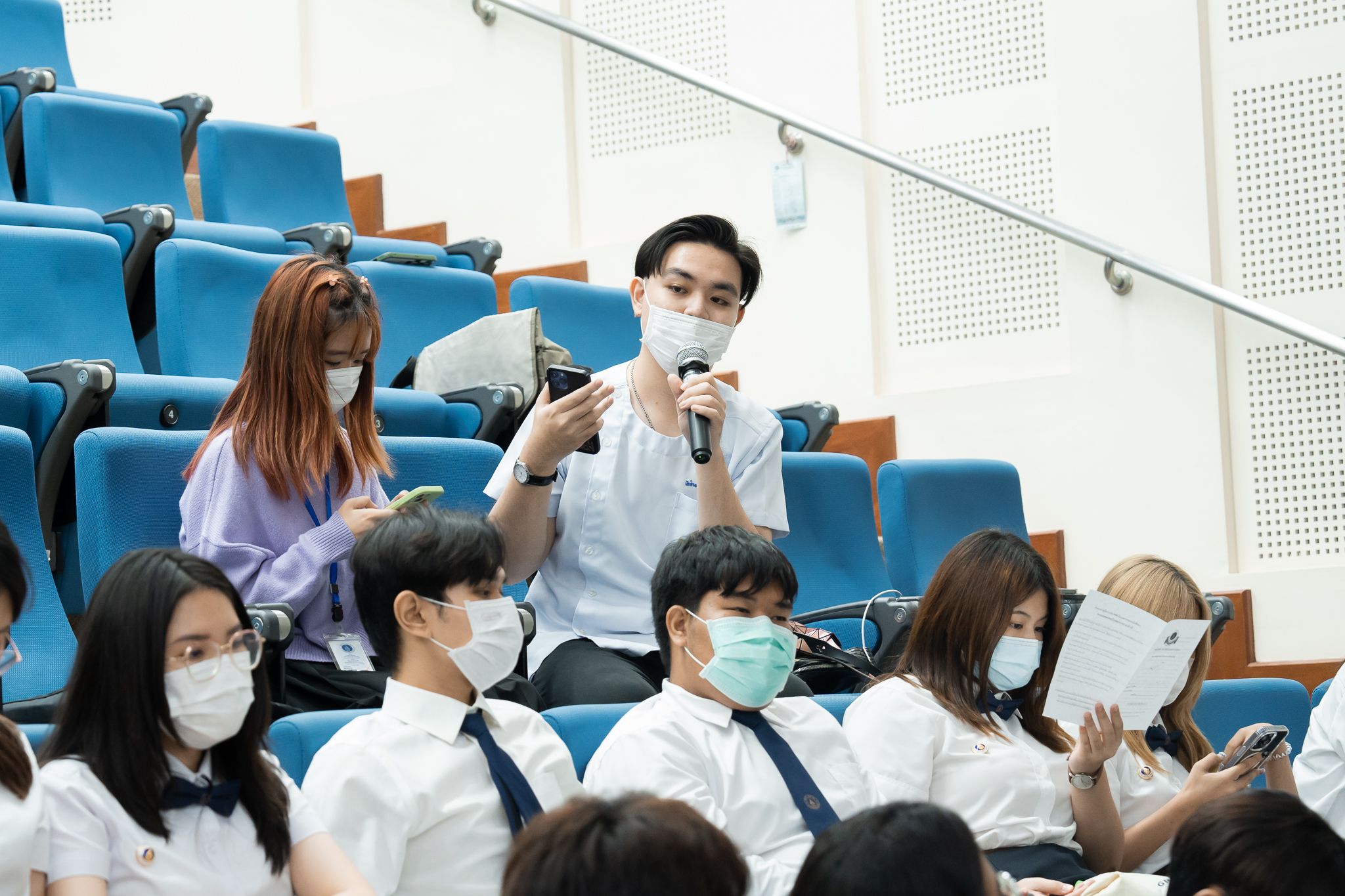 งานปฐมนิเทศนักศึกษาวิทยาศาสตรบัณฑิต สาขาวิชาความผิดปกติของการสื่อความหมาย ประจำปีการศึกษา 2566 งานปฐมนิเทศนักศึกษาวิทยาศาสตรบัณฑิต สาขาวิชาความผิดปกติของการสื่อความหมาย ประจำปีการศึกษา 2566