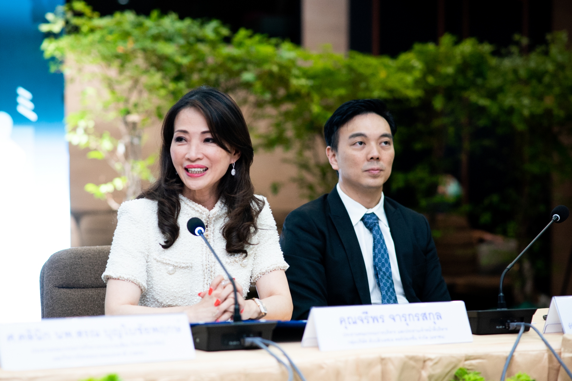 แถลงข่าว “โครงการสนับสนุนการเชื่อมต่อด้วยเทคโนโลยี Wifi 6E เพื่อยกระดับการบริการและการศึกษาทางการแพทย์” แถลงข่าว “โครงการสนับสนุนการเชื่อมต่อด้วยเทคโนโลยี Wifi 6E เพื่อยกระดับการบริการและการศึกษาทางการแพทย์”
