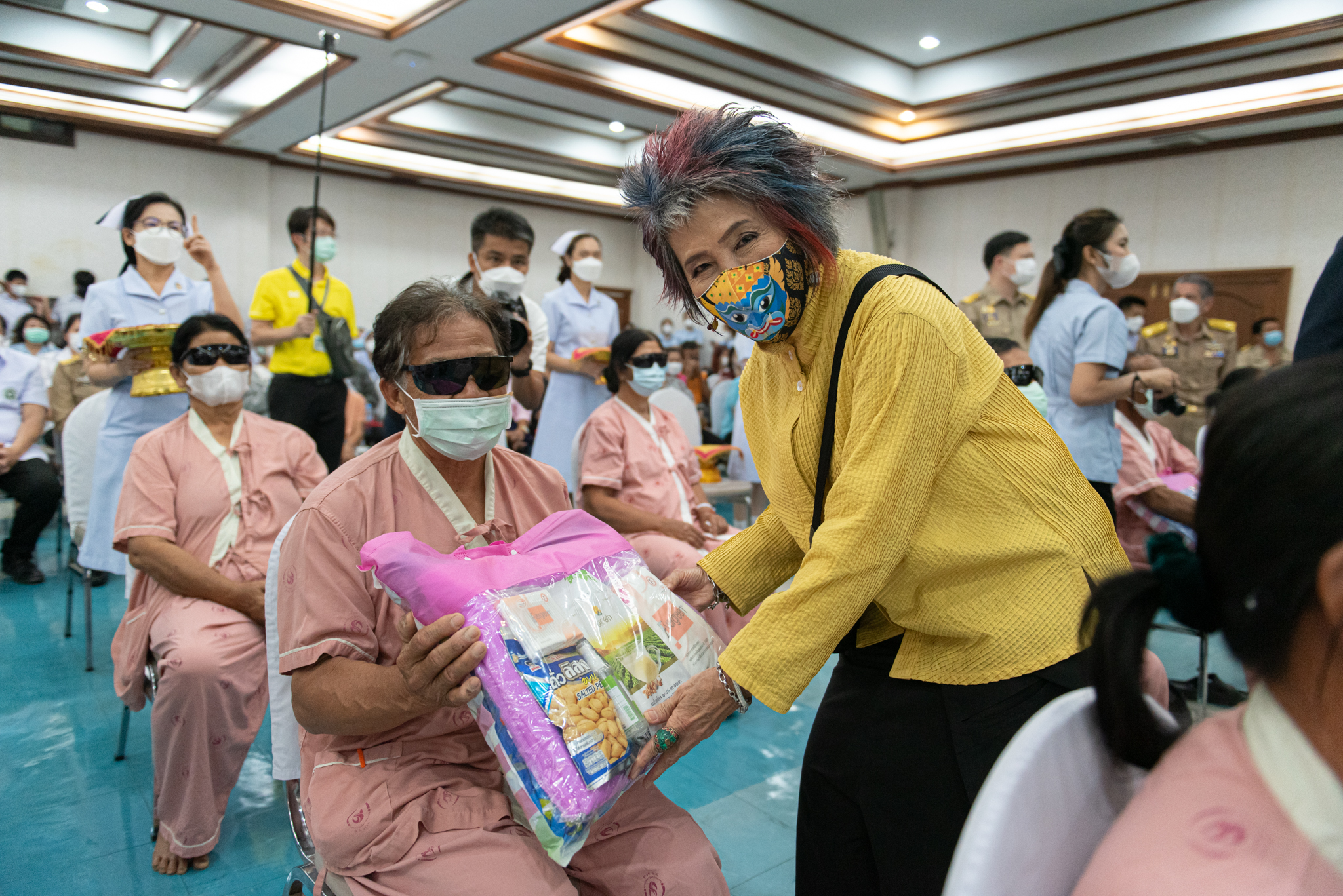 โครงการ “ราษฎรสุขใจ พลานามัยสมบูรณ์” แพทย์พระราชทาน โดยสํานักงานทรัพย์สินพระมหากษัตริย์ ร่วมกับ คณะแพทยศาสตร์โรงพยาบาลรามาธิบดี มหาวิทยาลัยมหิดล และหน่วยงานภาคี ณ โรงพยาบาลศรีสังวร จ.สุโขทัย โครงการ “ราษฎรสุขใจ พลานามัยสมบูรณ์” แพทย์พระราชทาน โดยสํานักงานทรัพย์สินพระมหากษัตริย์ ร่วมกับ คณะแพทยศาสตร์โรงพยาบาลรามาธิบดี มหาวิทยาลัยมหิดล และหน่วยงานภาคี ณ โรงพยาบาลศรีสังวร จ.สุโขทัย