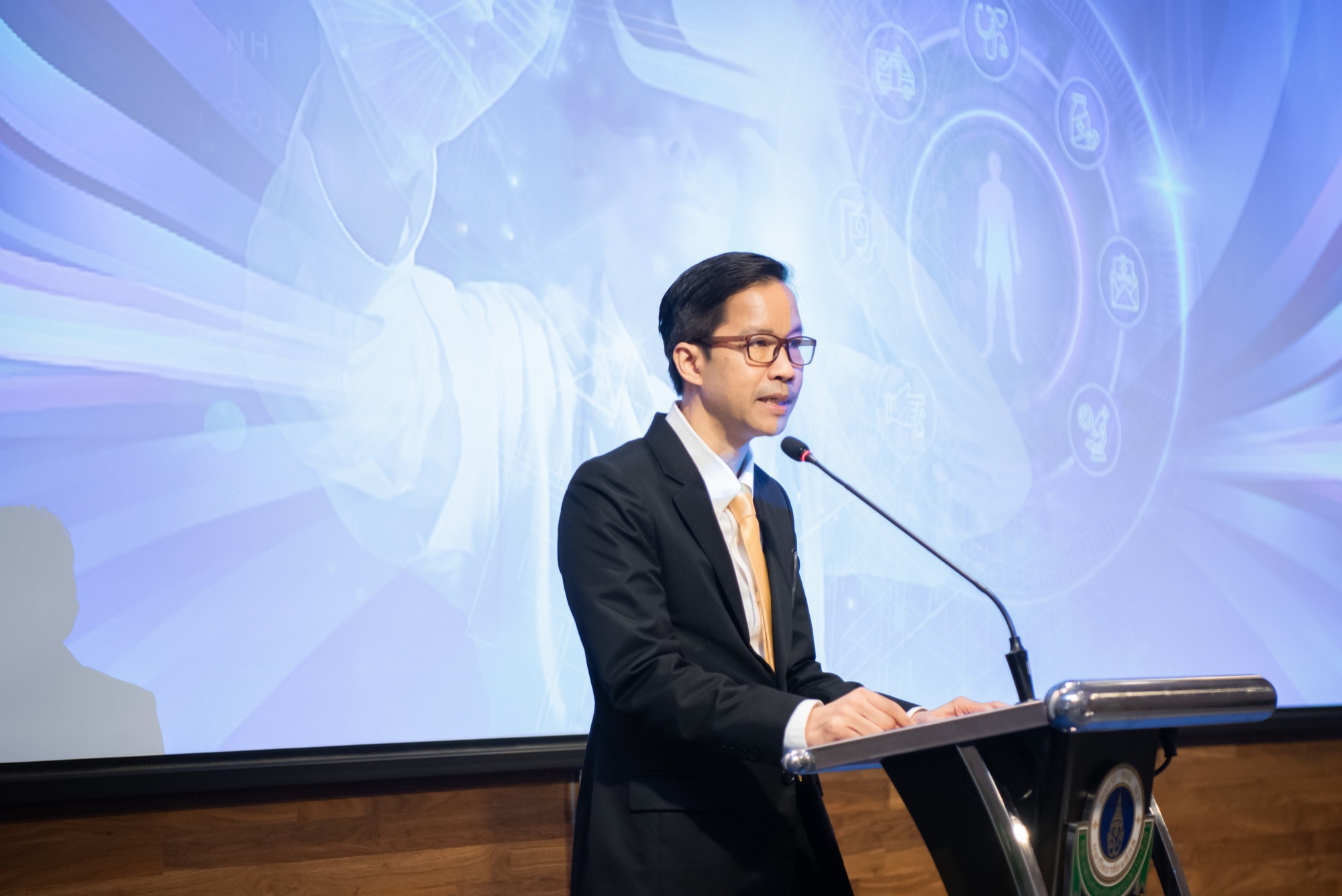 แถลงข่าว "การส่งเสริมการประยุกต์ใช้เทคโนโลยีใหม่ในระบบนิเวศโลกเสมือนจริง (Metaverse Ecosystem) สำหรับโครงการ Metaverse in Anatomy และ VR for Palliative Care" แถลงข่าว "การส่งเสริมการประยุกต์ใช้เทคโนโลยีใหม่ในระบบนิเวศโลกเสมือนจริง (Metaverse Ecosystem) สำหรับโครงการ Metaverse in Anatomy และ VR for Palliative Care"