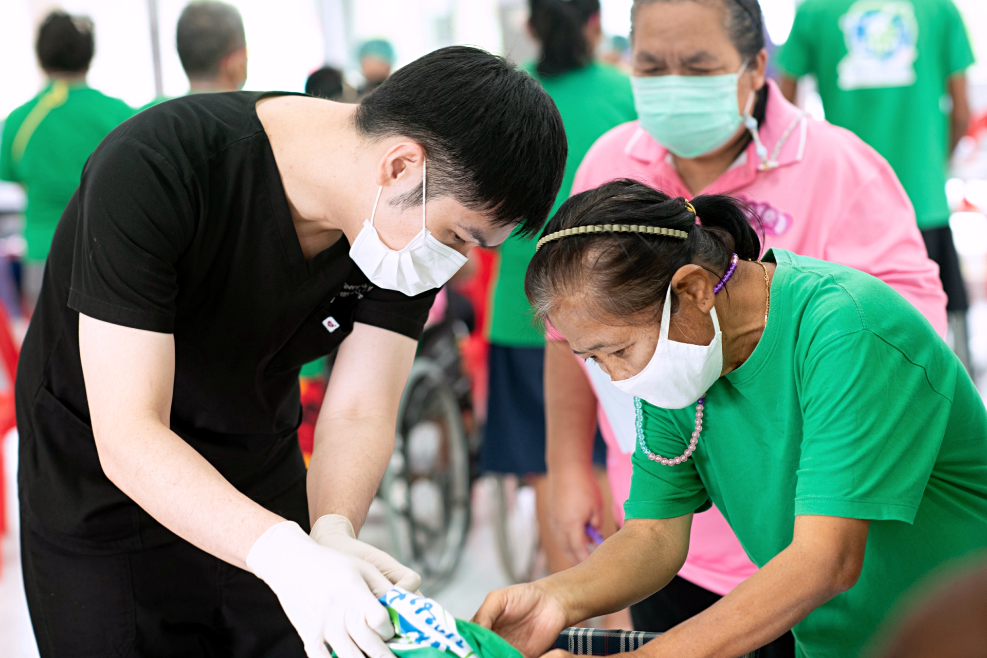 การตรวจรักษาและดูแลสร้างเสริมสุขภาพ สถานคุ้มครองคนไร้ที่พึ่ง จังหวัดนนทบุรี การตรวจรักษาและดูแลสร้างเสริมสุขภาพ สถานคุ้มครองคนไร้ที่พึ่ง จังหวัดนนทบุรี