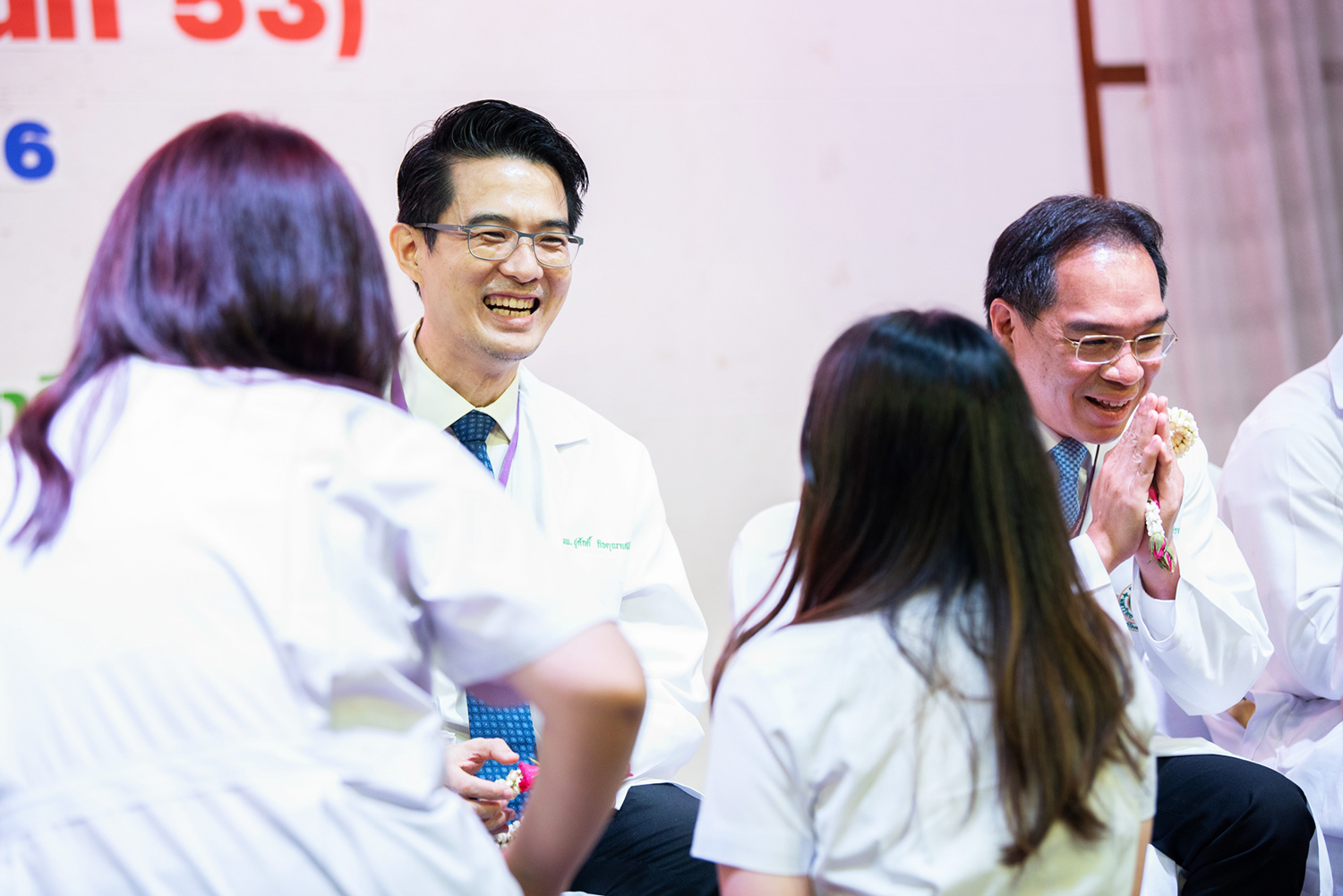 งานปัจฉิมนิเทศและพิธีอำลาอาจารย์ของนักศึกษาแพทย์ชั้นปีที่ 6 ประจำปี 2566 งานปัจฉิมนิเทศและพิธีอำลาอาจารย์ของนักศึกษาแพทย์ชั้นปีที่ 6 ประจำปี 2566
