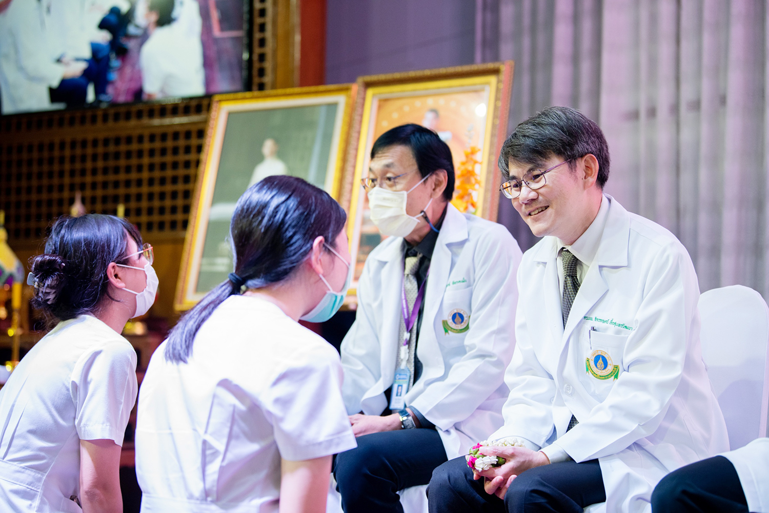 งานปัจฉิมนิเทศและพิธีอำลาอาจารย์ของนักศึกษาแพทย์ชั้นปีที่ 6 ประจำปี 2566 งานปัจฉิมนิเทศและพิธีอำลาอาจารย์ของนักศึกษาแพทย์ชั้นปีที่ 6 ประจำปี 2566