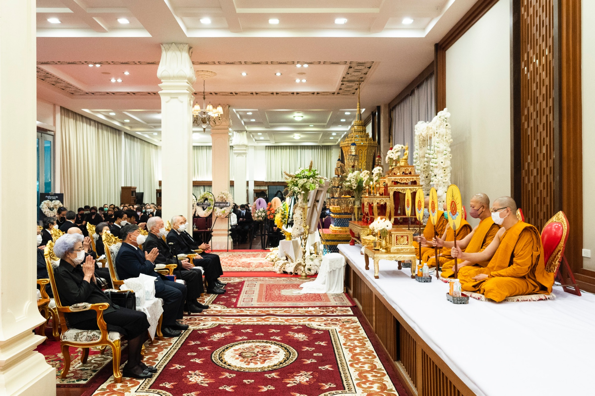 คณะแพทยศาสตร์โรงพยาบาลรามาธิบดี มหาวิทยาลัยมหิดล ร่วมเป็นเจ้าภาพในพิธีสวดพระอภิธรรมศพ ศ.เกียรติคุณ นพ.อรรถสิทธิ์ เวชชาชีวะ คณะแพทยศาสตร์โรงพยาบาลรามาธิบดี มหาวิทยาลัยมหิดล ร่วมเป็นเจ้าภาพในพิธีสวดพระอภิธรรมศพ ศ.เกียรติคุณ นพ.อรรถสิทธิ์ เวชชาชีวะ