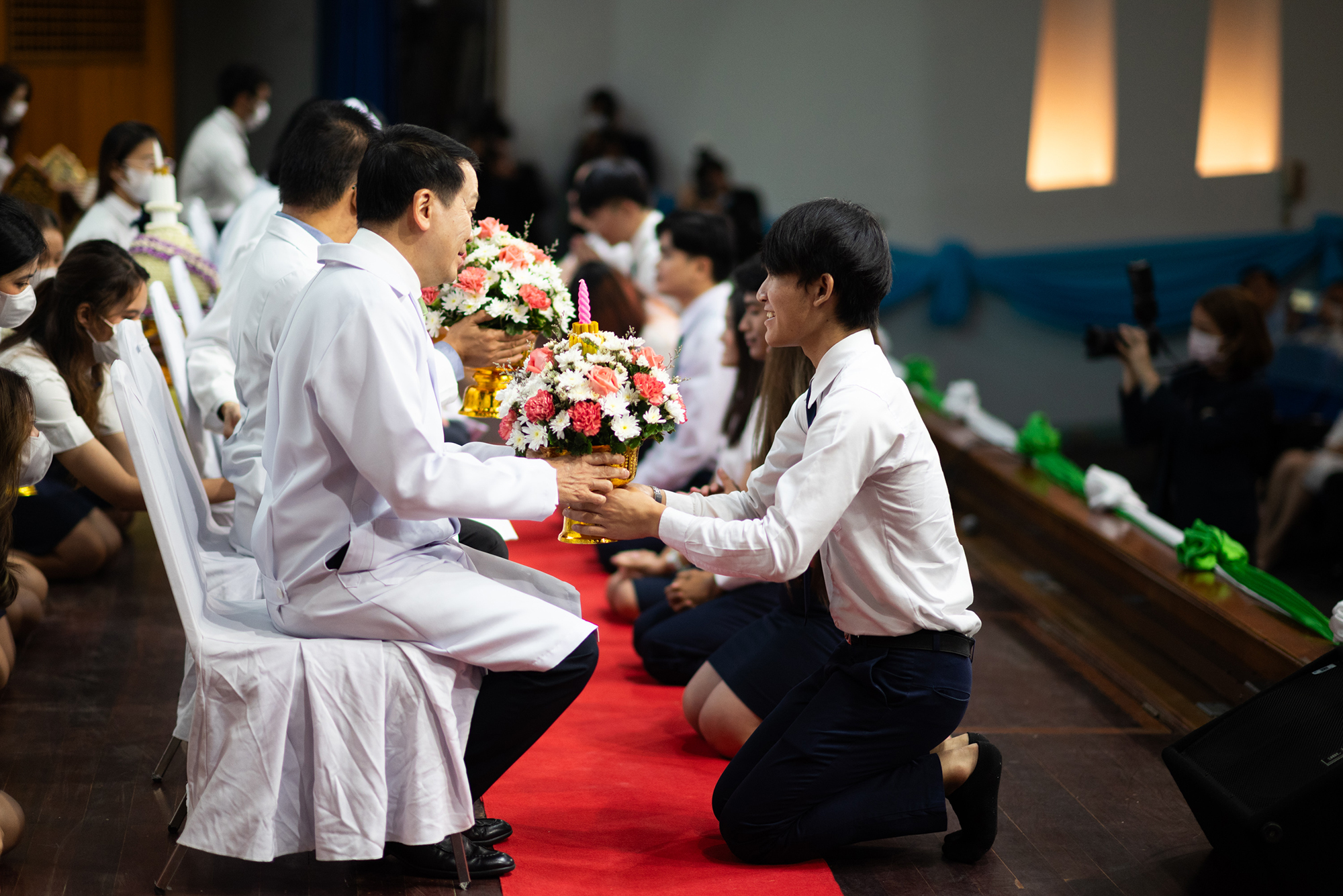 พิธีไหว้ครูรามาธิบดี ประจำปีการศึกษา 2566 พิธีไหว้ครูรามาธิบดี ประจำปีการศึกษา 2566
