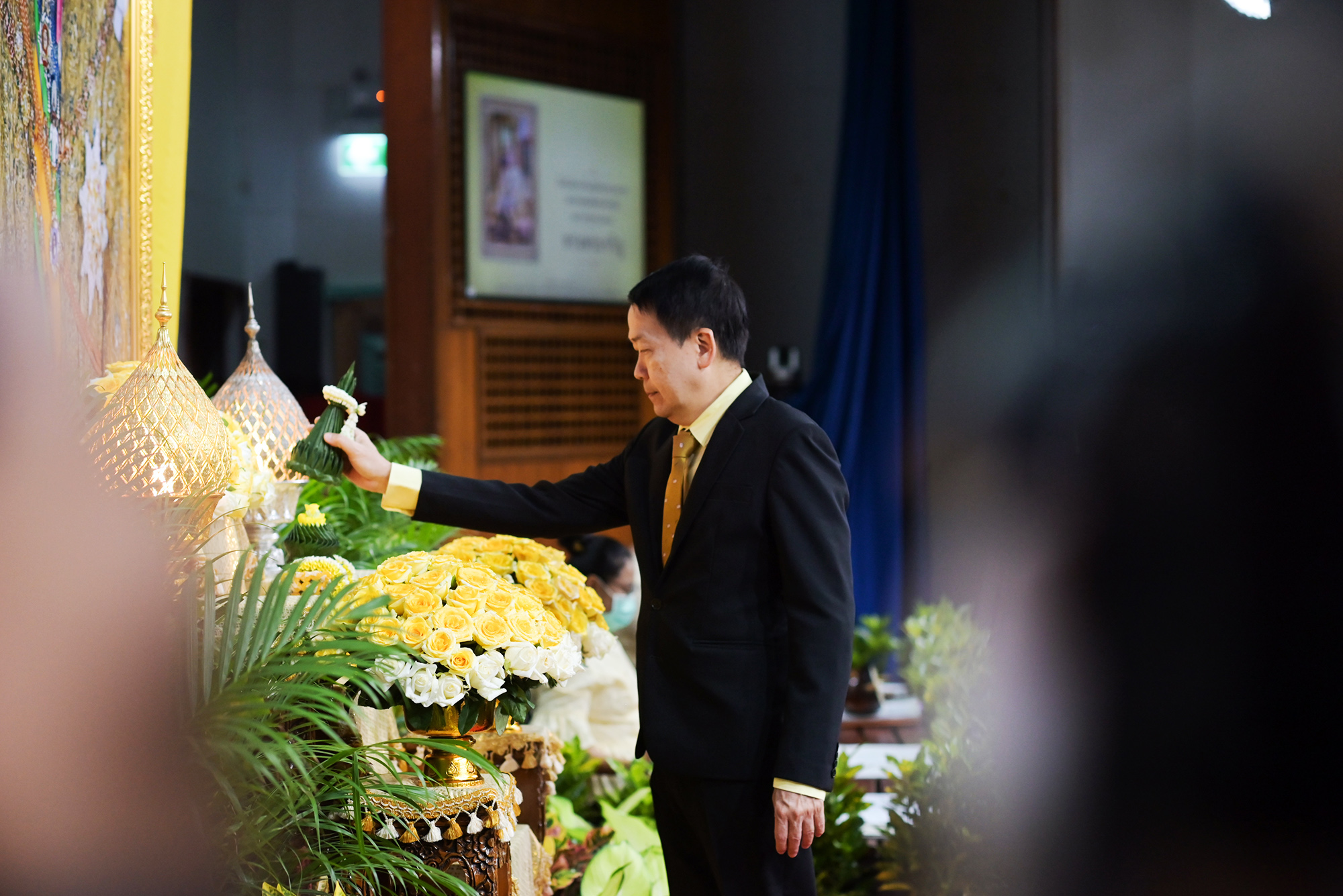 พิธีถวายพระพรพระบาทสมเด็จพระเจ้าอยู่หัวฯ เนื่องในวันเฉลิมพระชนมพรรษา พิธีถวายพระพรพระบาทสมเด็จพระเจ้าอยู่หัวฯ เนื่องในวันเฉลิมพระชนมพรรษา