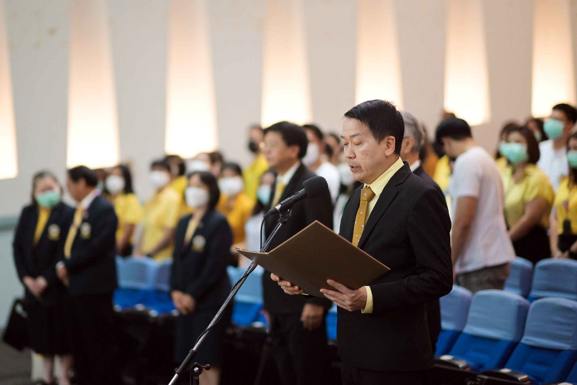 พิธีถวายพระพรพระบาทสมเด็จพระเจ้าอยู่หัวฯ เนื่องในวันเฉลิมพระชนมพรรษา พิธีถวายพระพรพระบาทสมเด็จพระเจ้าอยู่หัวฯ เนื่องในวันเฉลิมพระชนมพรรษา