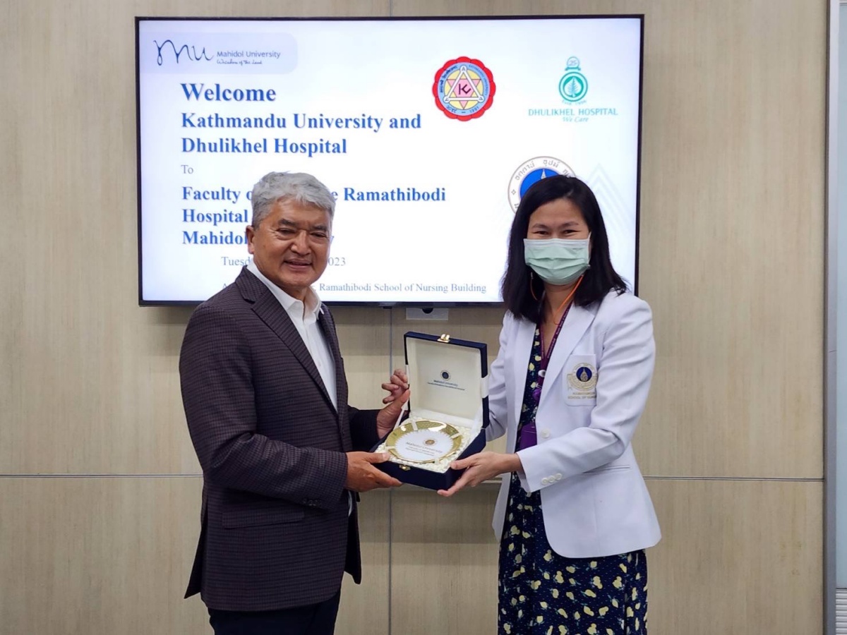 ต้อนรับคณะผู้บริหารจาก Dhulikhel Hospital และ Kathmandu University ประเทศเนปาล ต้อนรับคณะผู้บริหารจาก Dhulikhel Hospital และ Kathmandu University ประเทศเนปาล