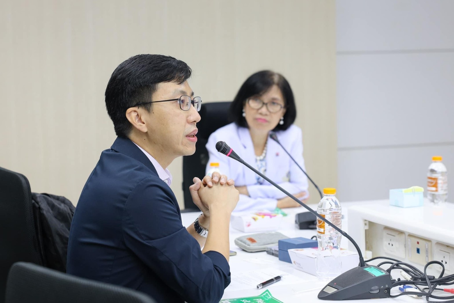 การต้อนรับผู้บริหารจาก “School of Nursing, Tung Wah College, Hong Kong” การต้อนรับผู้บริหารจาก “School of Nursing, Tung Wah College, Hong Kong”