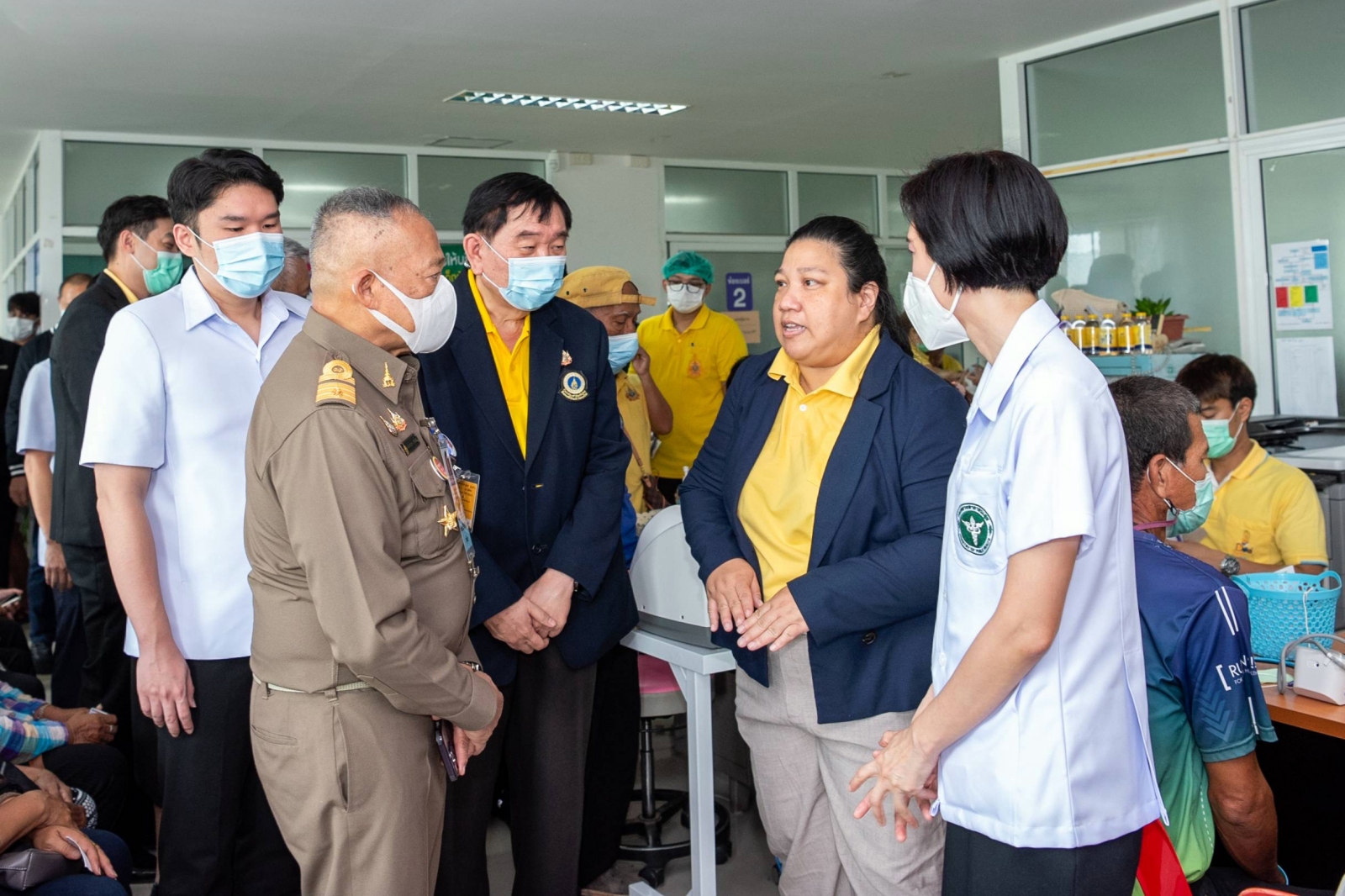 โครงการ “ราษฎรสุขใจ พลานามัยสมบูรณ์ แพทย์พระราชทาน” โดยสํานักงานทรัพย์สินพระมหากษัตริย์ ร่วมกับ คณะแพทยศาสตร์โรงพยาบาลรามาธิบดี มหาวิทยาลัยมหิดล และหน่วยงานภาคี ณ โรงพยาบาลโพธิ์ทอง จังหวัดอ่างทอง โครงการ “ราษฎรสุขใจ พลานามัยสมบูรณ์ แพทย์พระราชทาน” โดยสํานักงานทรัพย์สินพระมหากษัตริย์ ร่วมกับ คณะแพทยศาสตร์โรงพยาบาลรามาธิบดี มหาวิทยาลัยมหิดล และหน่วยงานภาคี ณ โรงพยาบาลโพธิ์ทอง จังหวัดอ่างทอง