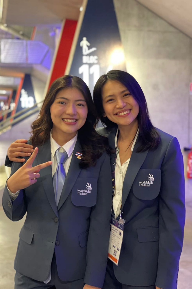 ตัวแทนเยาวชนไทยคนแรกของประเทศไทย ในสาขาการดูเเลผู้สูงอายุเเละผู้ป่วย (Health and Social Care) จาก “โรงเรียนพยาบาลรามาธิบดี” คว้า ”เหรียญทอง” ในการแข่งขัน “WorldSkills Lyon 2024” ตัวแทนเยาวชนไทยคนแรกของประเทศไทย ในสาขาการดูเเลผู้สูงอายุเเละผู้ป่วย (Health and Social Care) จาก “โรงเรียนพยาบาลรามาธิบดี” คว้า ”เหรียญทอง” ในการแข่งขัน “WorldSkills Lyon 2024”