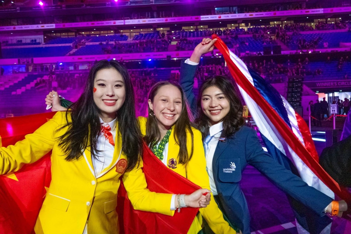 ตัวแทนเยาวชนไทยคนแรกของประเทศไทย ในสาขาการดูเเลผู้สูงอายุเเละผู้ป่วย (Health and Social Care) จาก “โรงเรียนพยาบาลรามาธิบดี” คว้า ”เหรียญทอง” ในการแข่งขัน “WorldSkills Lyon 2024” ตัวแทนเยาวชนไทยคนแรกของประเทศไทย ในสาขาการดูเเลผู้สูงอายุเเละผู้ป่วย (Health and Social Care) จาก “โรงเรียนพยาบาลรามาธิบดี” คว้า ”เหรียญทอง” ในการแข่งขัน “WorldSkills Lyon 2024”