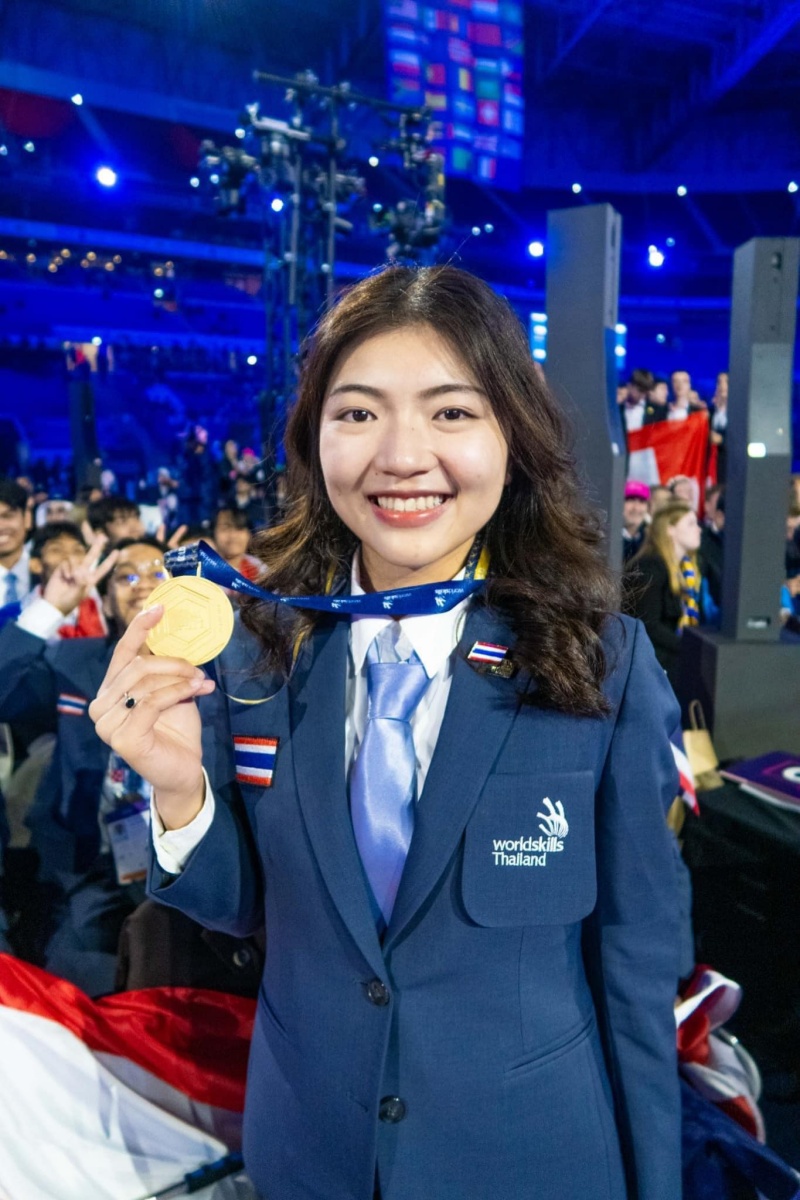 ตัวแทนเยาวชนไทยคนแรกของประเทศไทย ในสาขาการดูเเลผู้สูงอายุเเละผู้ป่วย (Health and Social Care) จาก “โรงเรียนพยาบาลรามาธิบดี” คว้า ”เหรียญทอง” ในการแข่งขัน “WorldSkills Lyon 2024” ตัวแทนเยาวชนไทยคนแรกของประเทศไทย ในสาขาการดูเเลผู้สูงอายุเเละผู้ป่วย (Health and Social Care) จาก “โรงเรียนพยาบาลรามาธิบดี” คว้า ”เหรียญทอง” ในการแข่งขัน “WorldSkills Lyon 2024”