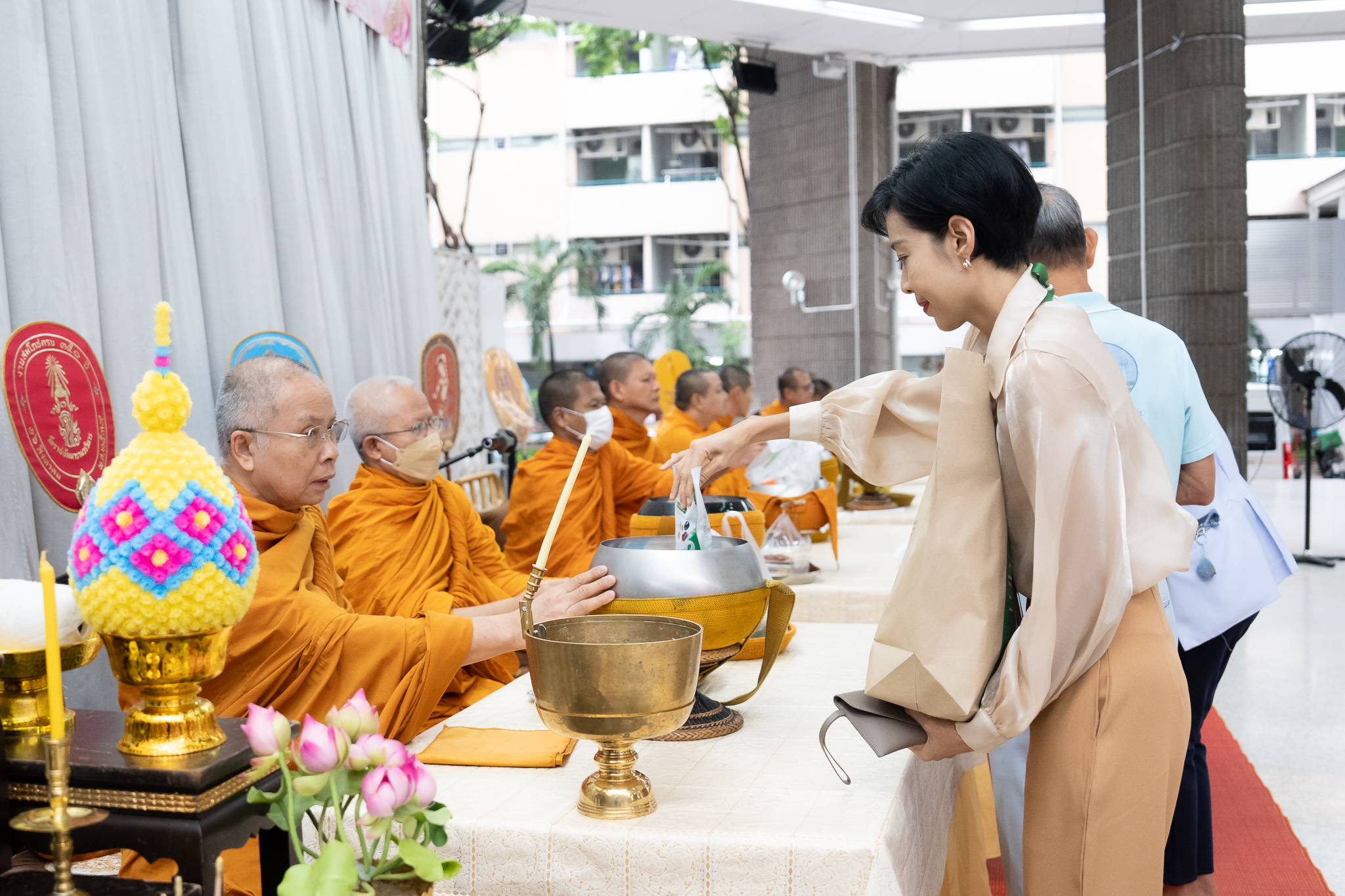 งานทำบุญเดือนเกิดบุคลากร ประจำเดือนตุลาคม 2567 งานทำบุญเดือนเกิดบุคลากร ประจำเดือนตุลาคม 2567