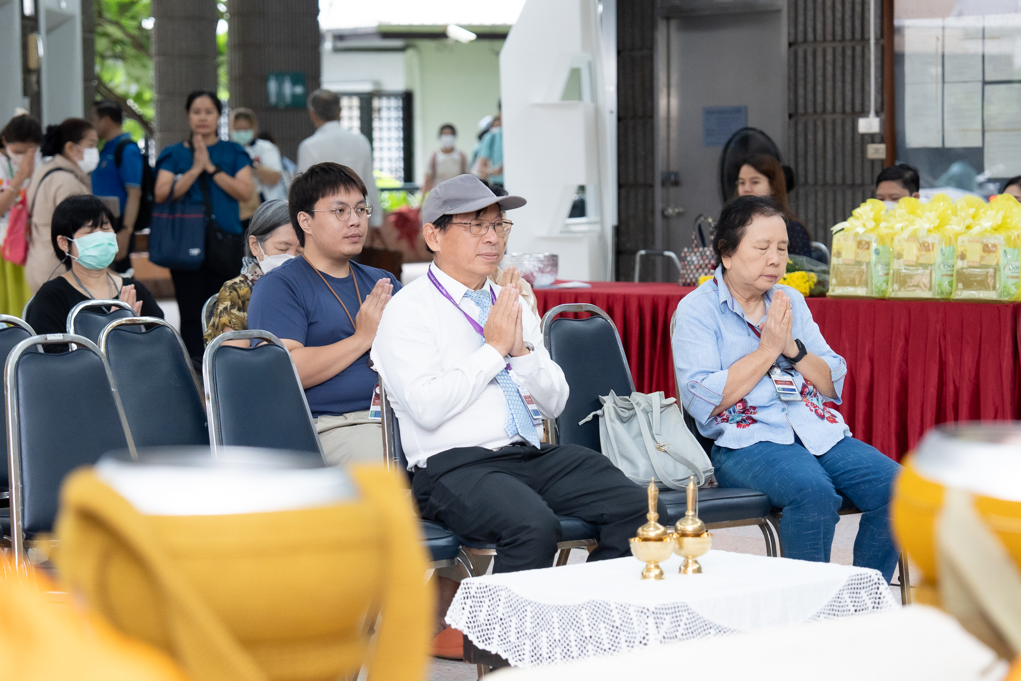 งานทำบุญเดือนเกิดบุคลากร ประจำเดือนตุลาคม 2567 งานทำบุญเดือนเกิดบุคลากร ประจำเดือนตุลาคม 2567
