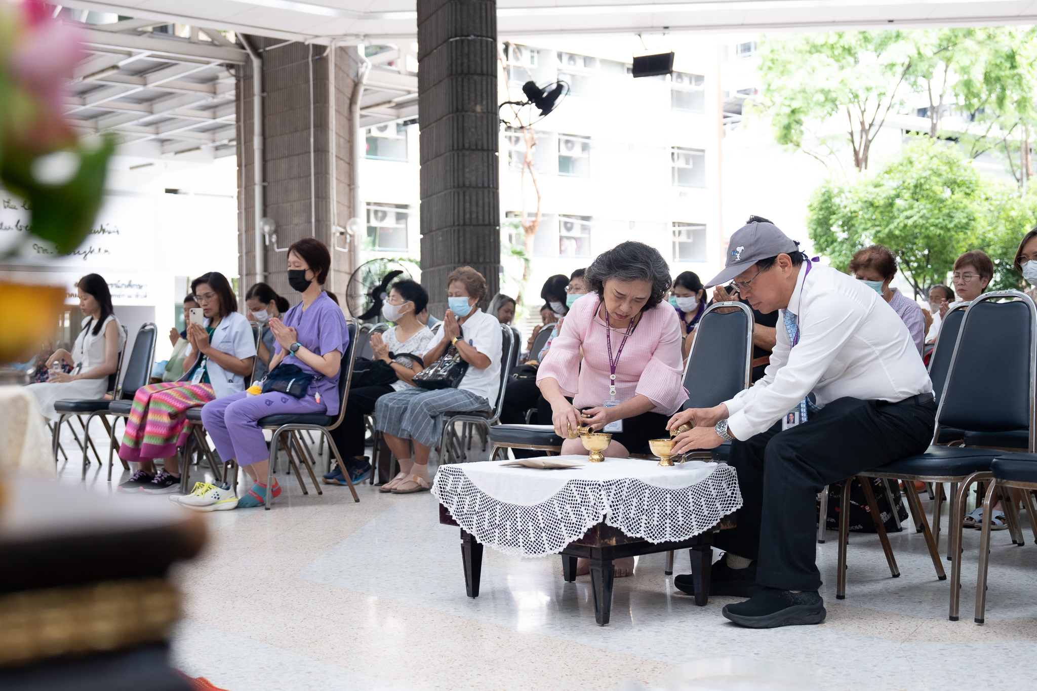 งานทำบุญเดือนเกิดบุคลากร ประจำเดือนตุลาคม 2567 งานทำบุญเดือนเกิดบุคลากร ประจำเดือนตุลาคม 2567