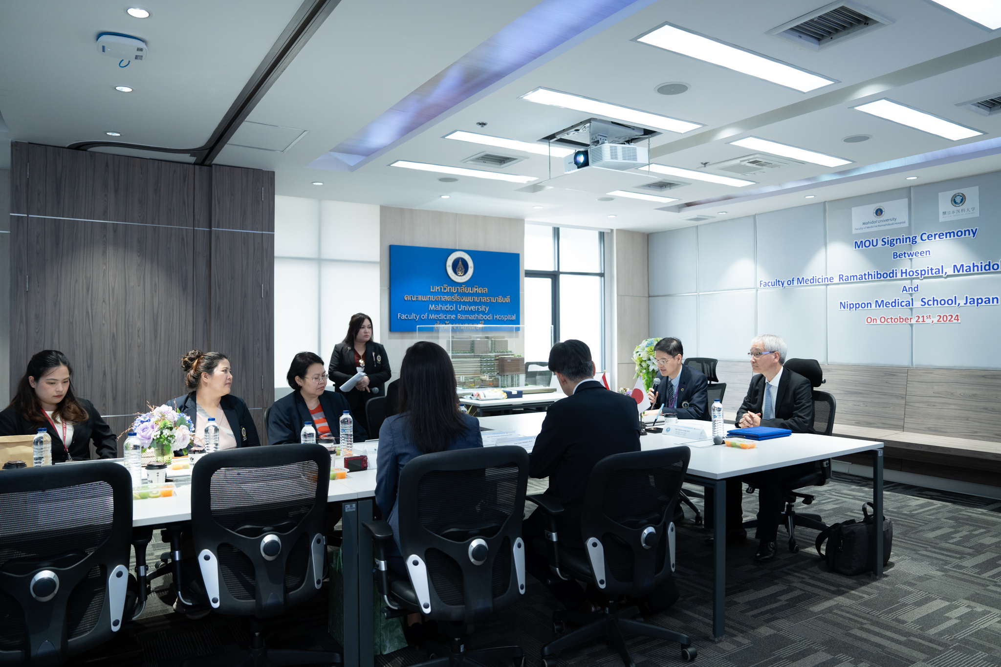 พิธีลงนามข้อตกลงความร่วมมือระหว่างคณะฯ กับ Nippon Medical School ประเทศญี่ปุ่น พิธีลงนามข้อตกลงความร่วมมือระหว่างคณะฯ กับ Nippon Medical School ประเทศญี่ปุ่น