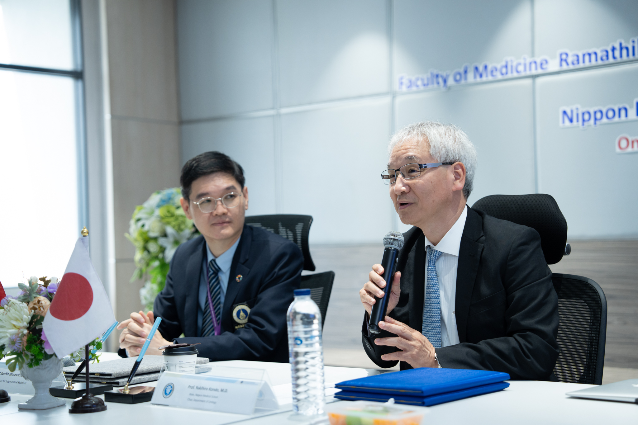 พิธีลงนามข้อตกลงความร่วมมือระหว่างคณะฯ กับ Nippon Medical School ประเทศญี่ปุ่น พิธีลงนามข้อตกลงความร่วมมือระหว่างคณะฯ กับ Nippon Medical School ประเทศญี่ปุ่น