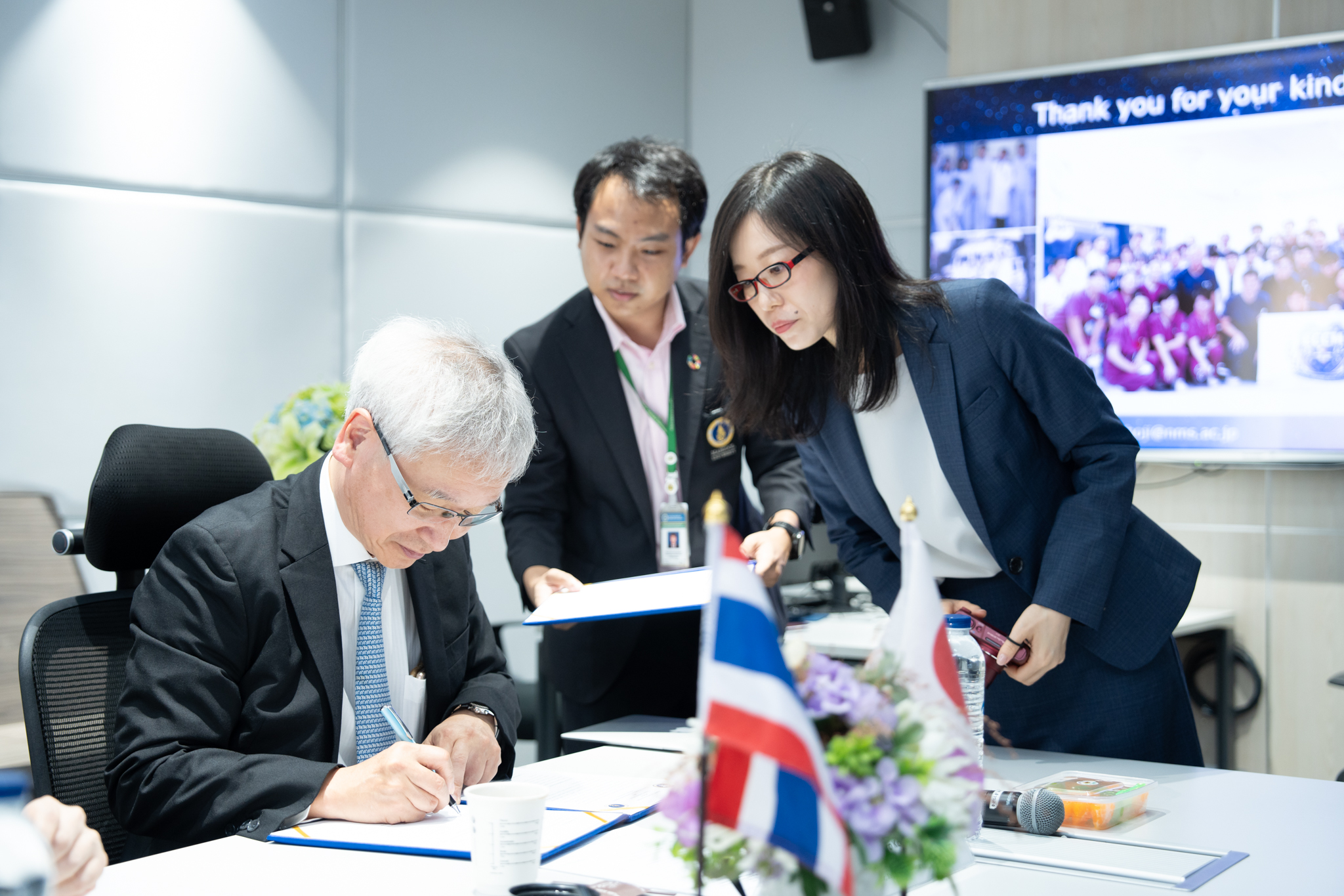 พิธีลงนามข้อตกลงความร่วมมือระหว่างคณะฯ กับ Nippon Medical School ประเทศญี่ปุ่น พิธีลงนามข้อตกลงความร่วมมือระหว่างคณะฯ กับ Nippon Medical School ประเทศญี่ปุ่น