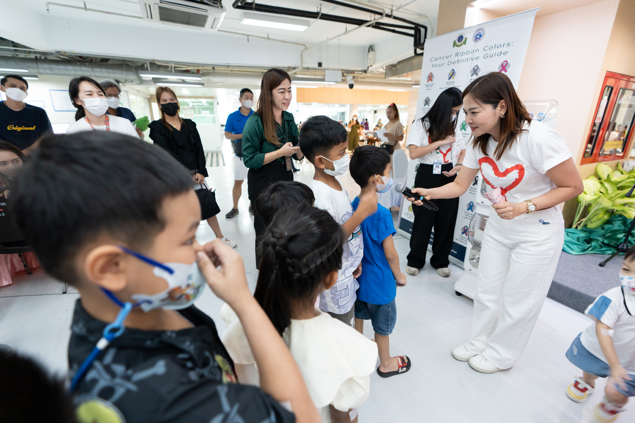 ศูนย์ความเป็นเลิศด้านโรคมะเร็ง ร่วมกับ บริษัท Asset Wise จำกัด (มหาชน) จัดกิจกรรมเพื่อผู้ป่วยมะเร็งในเด็ก
