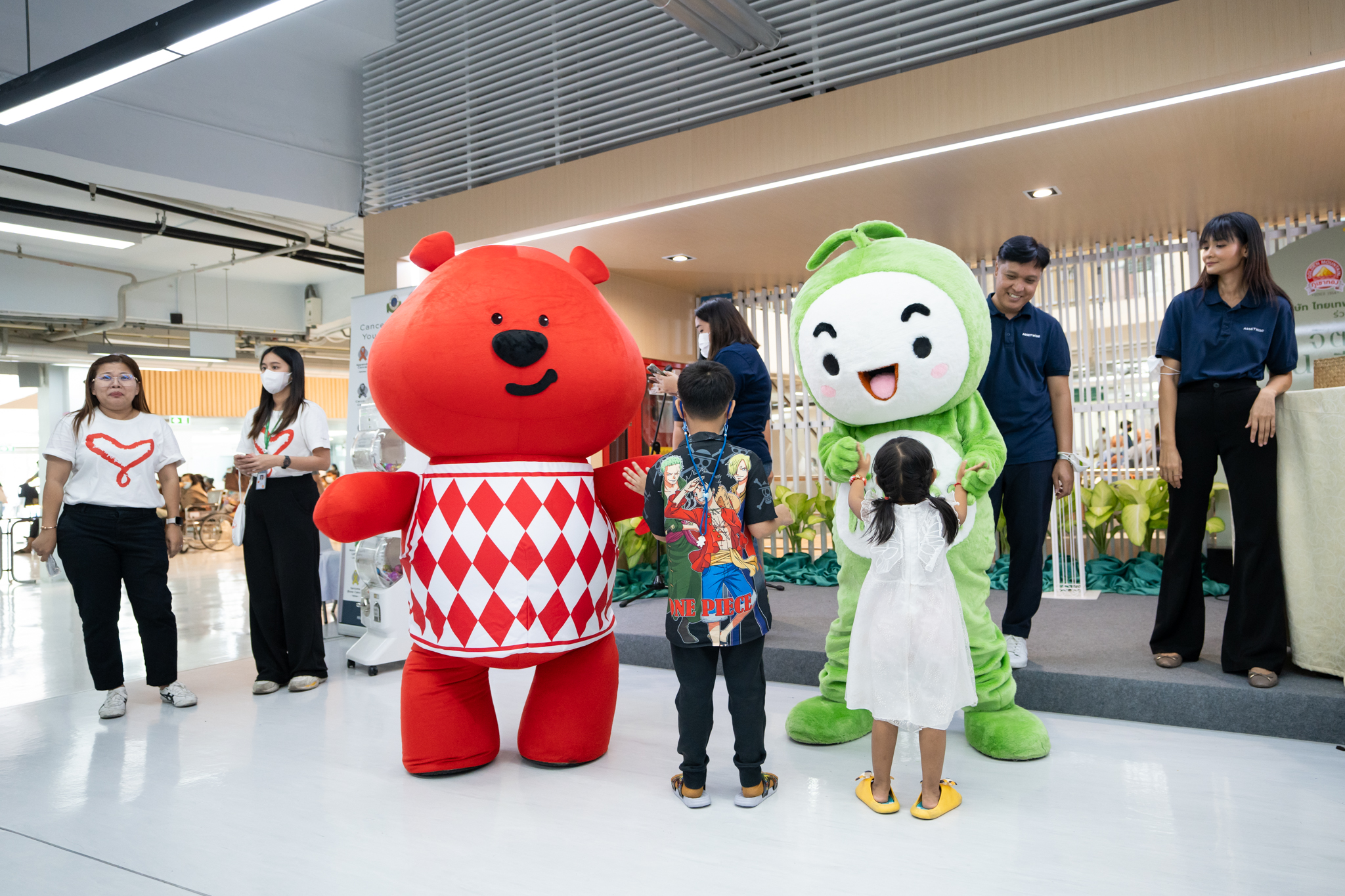 ศูนย์ความเป็นเลิศด้านโรคมะเร็ง ร่วมกับ บริษัท Asset Wise จำกัด (มหาชน) จัดกิจกรรมเพื่อผู้ป่วยมะเร็งในเด็ก