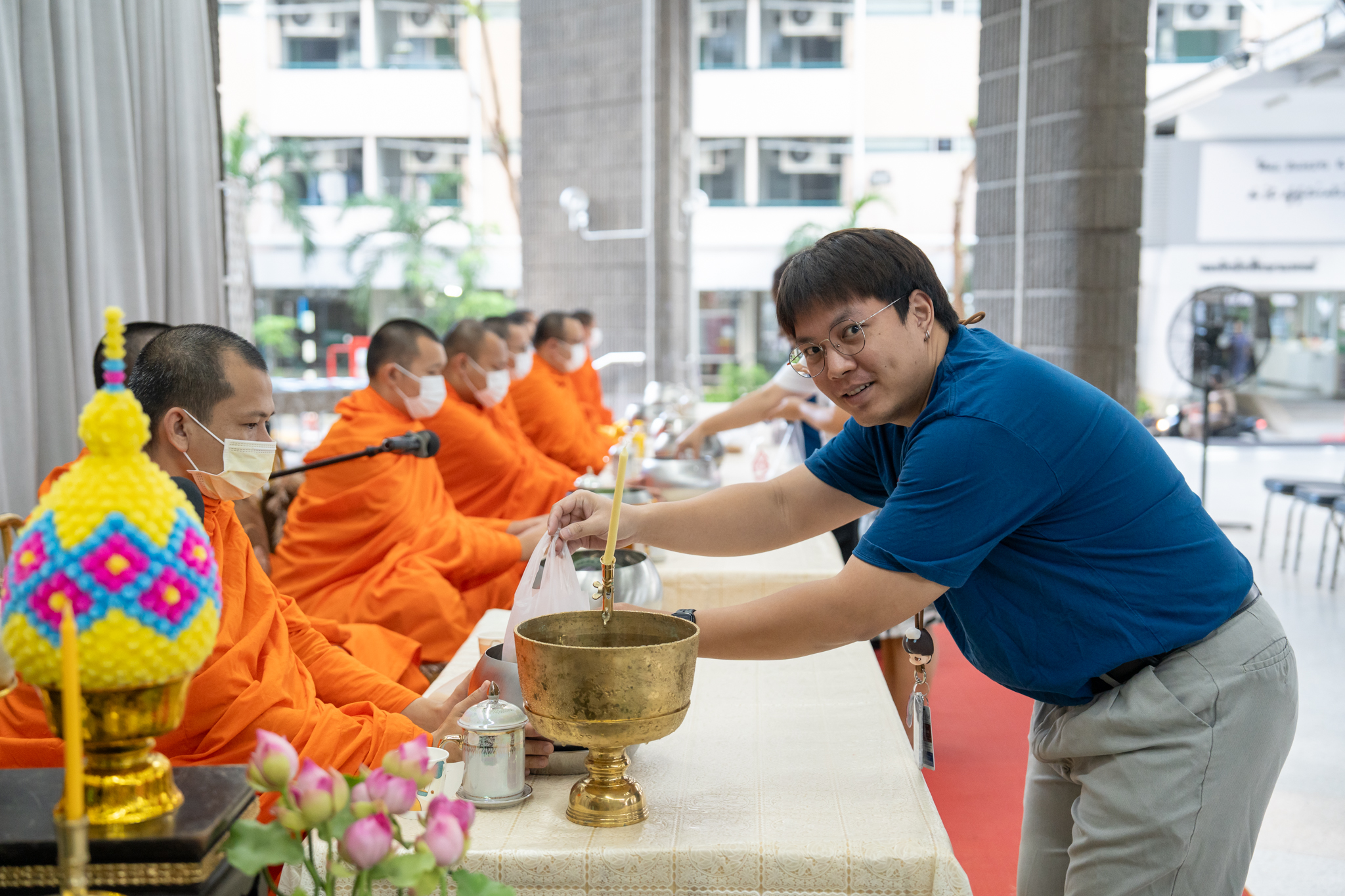 ทำบุญเดือนเกิดบุคลากร ประจำเดือนพฤศจิกายน 2567
