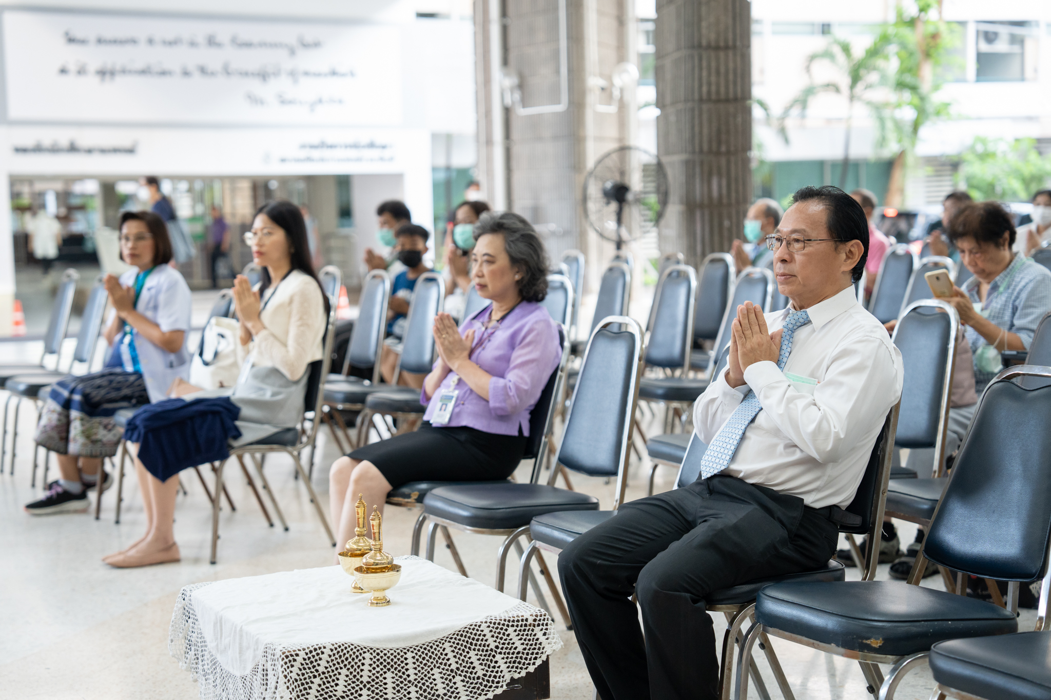 ทำบุญเดือนเกิดบุคลากร ประจำเดือนพฤศจิกายน 2567