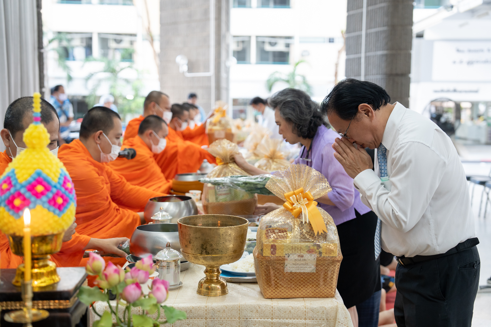 ทำบุญเดือนเกิดบุคลากร ประจำเดือนพฤศจิกายน 2567