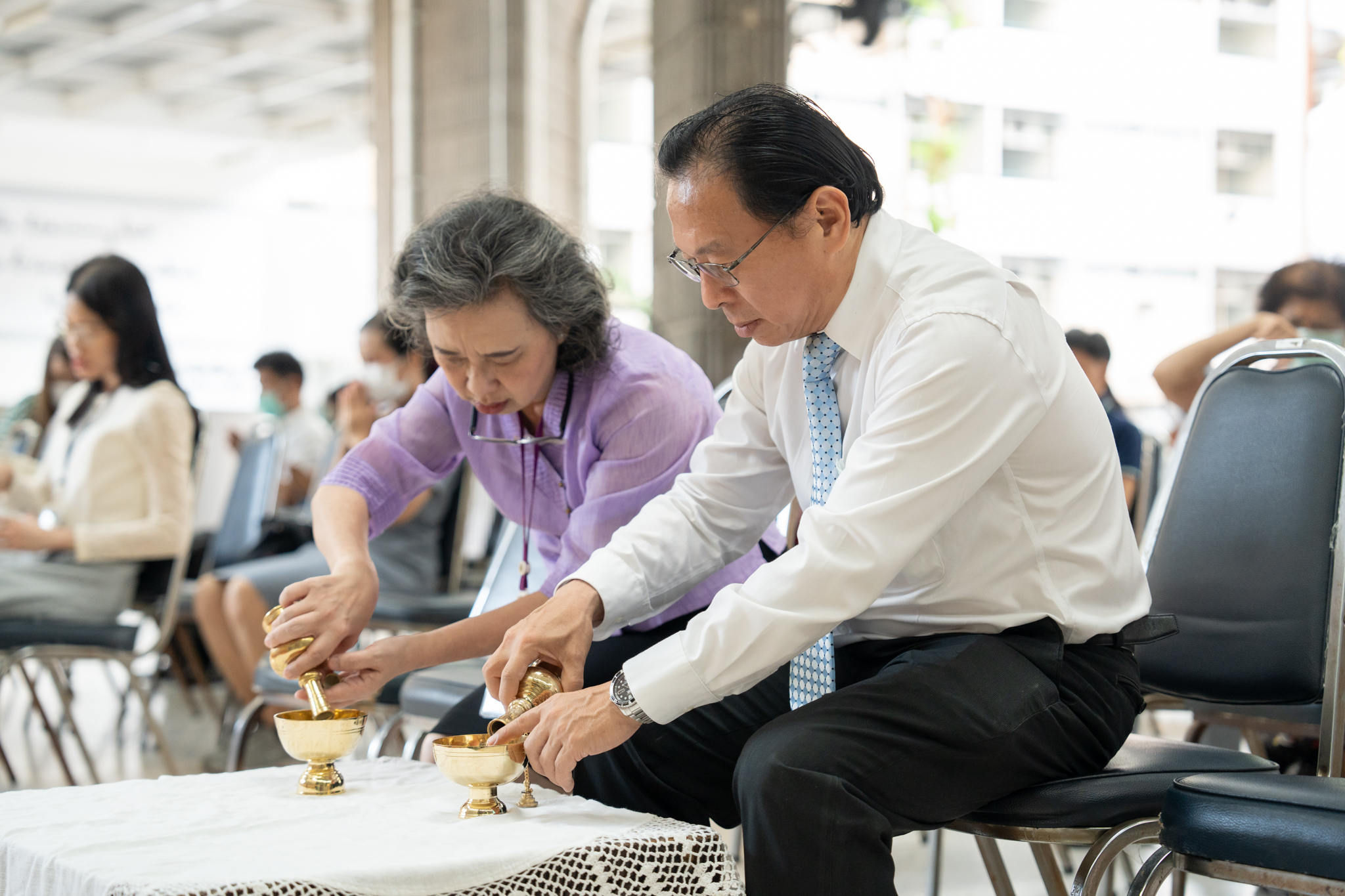 ทำบุญเดือนเกิดบุคลากร ประจำเดือนพฤศจิกายน 2567