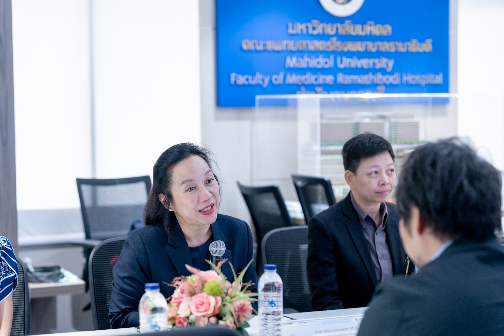 คณะแพทยศาสตร์โรงพยาบาลรามาธิบดี มหาวิทยาลัยมหิดล ให้การต้อนรับคณะผู้แทนจากบริษัท Cyberdyne Inc. ประเทศญี่ปุ่น คณะแพทยศาสตร์โรงพยาบาลรามาธิบดี มหาวิทยาลัยมหิดล ให้การต้อนรับคณะผู้แทนจากบริษัท Cyberdyne Inc. ประเทศญี่ปุ่น