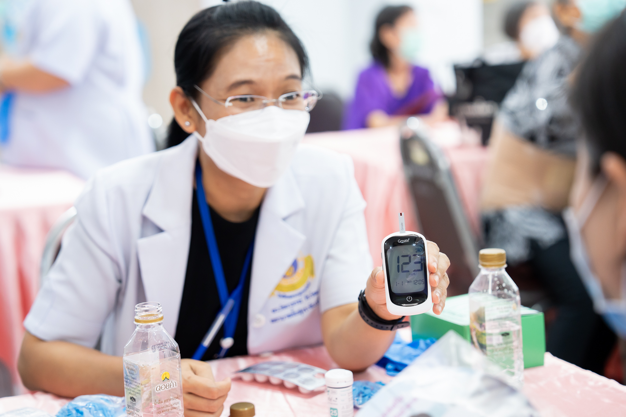 วันเบาหวานโลก ประจำปี 2567 Diabetes and Well-being (สุขกาย สุขใจ โลกสดใส ใส่ใจเบาหวาน)