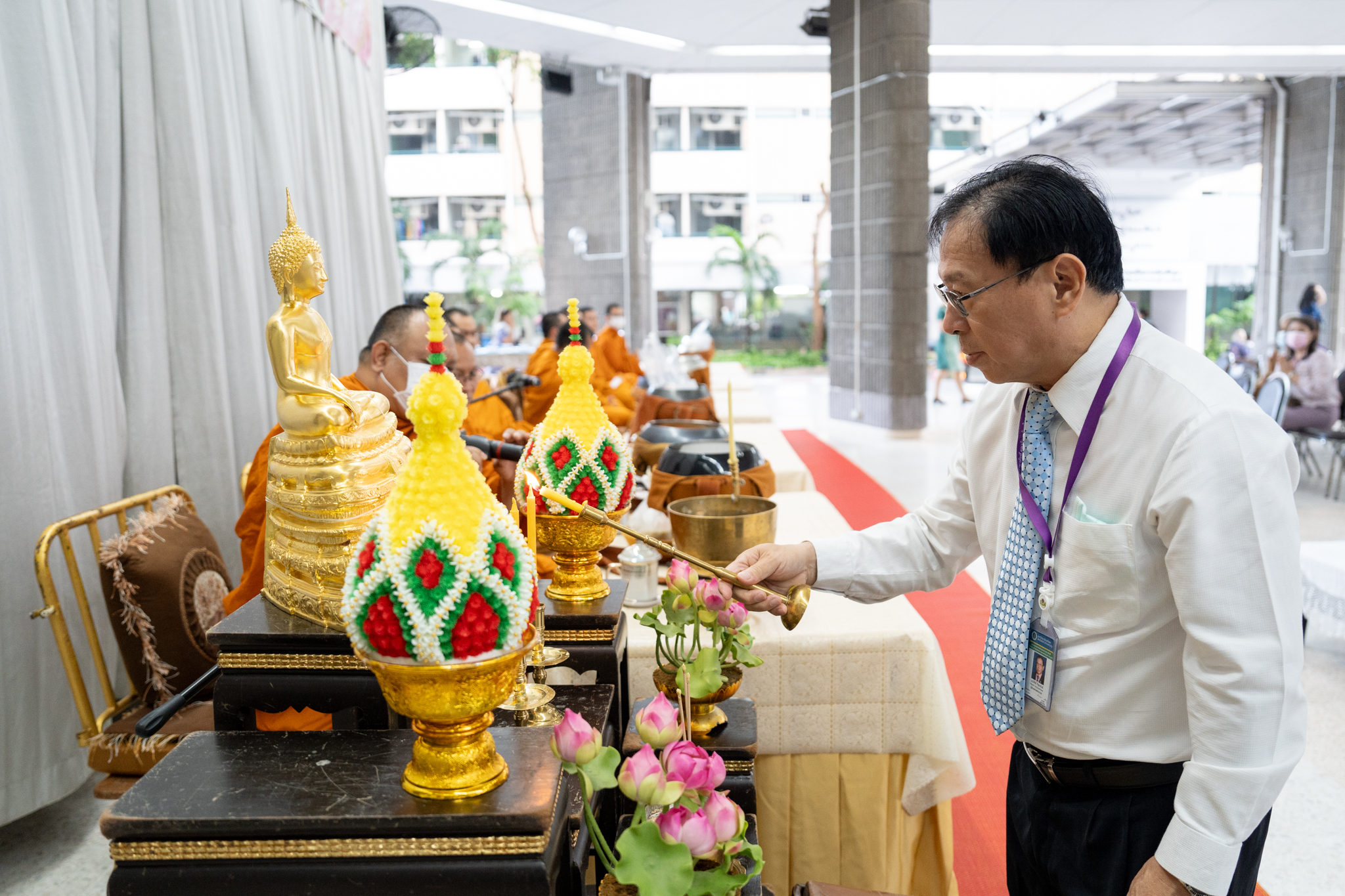 ทำบุญเดือนเกิดบุคลากร ประจำเดือนธันวาคม 2567