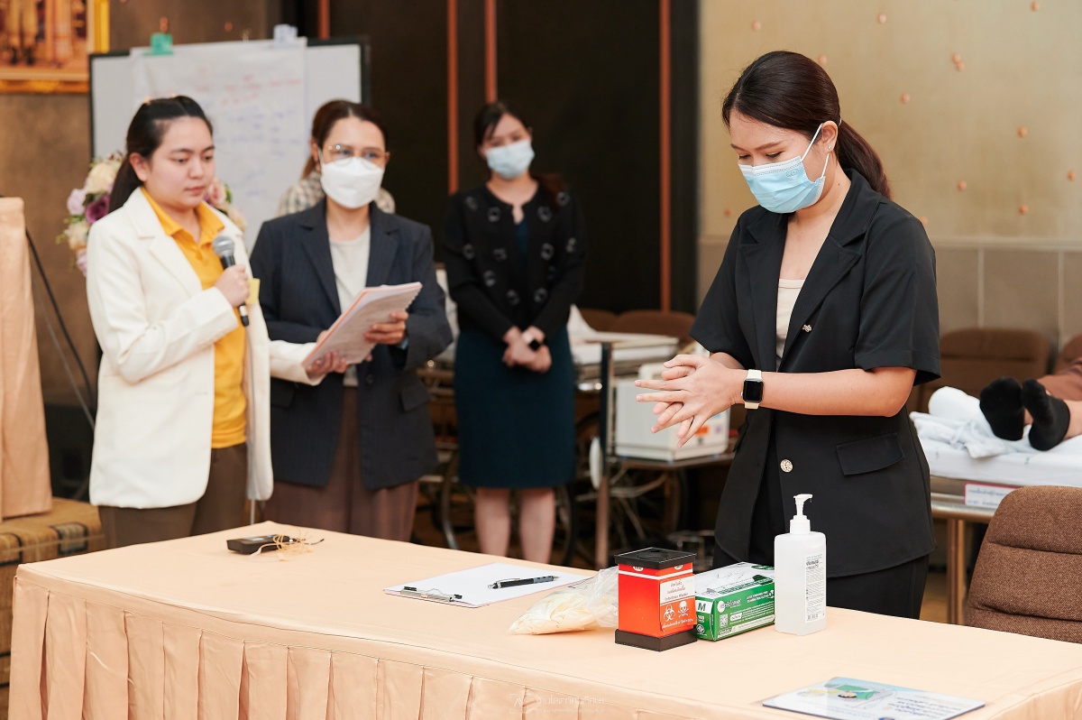 การประชุมเชิงปฏิบัติการ Train the Trainer for Hand Hygiene Audit การประชุมเชิงปฏิบัติการ Train the Trainer for Hand Hygiene Audit