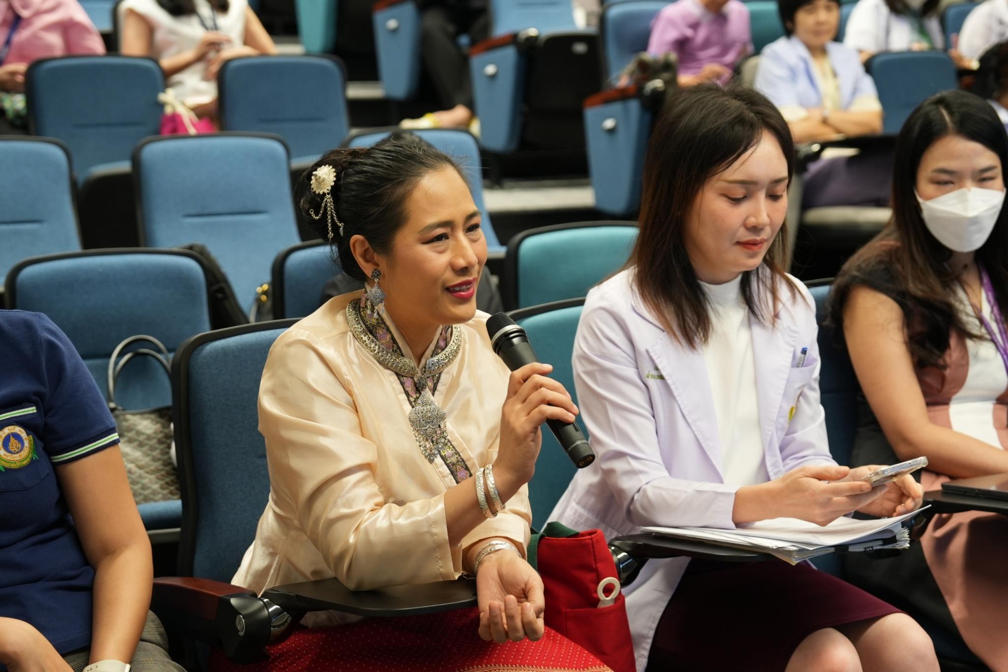 บรรยากาศงานประชุมวิชาการ Pharmacotherapy and application use in Palliative Care บรรยากาศงานประชุมวิชาการ Pharmacotherapy and application use in Palliative Care