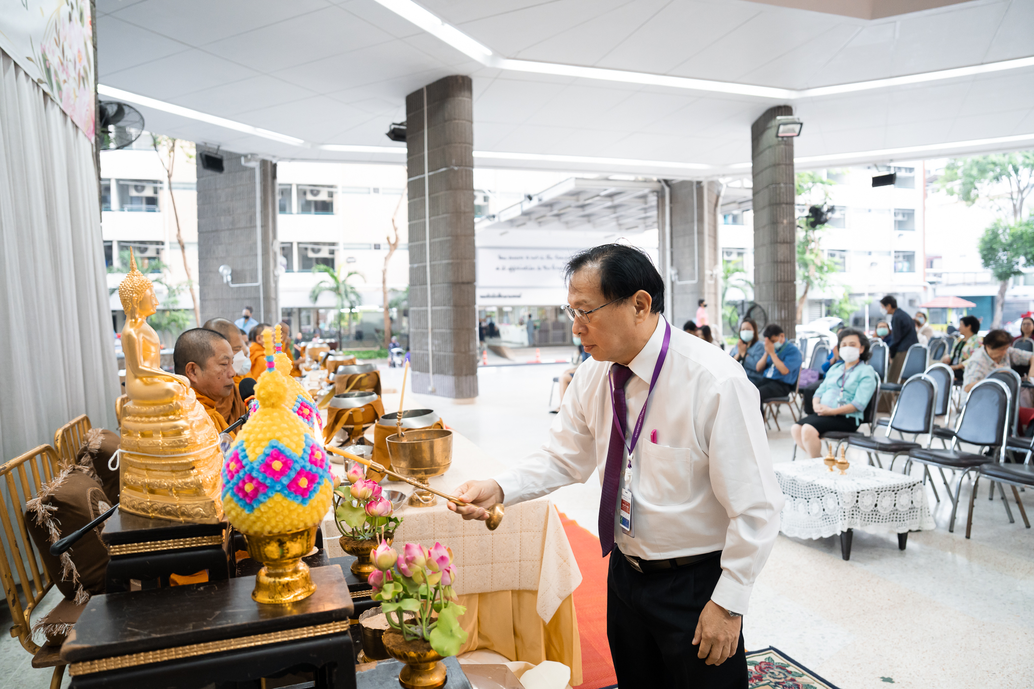 งานทำบุญเดือนเกิดบุคลากร ประจำเดือนมกราคม 2568 งานทำบุญเดือนเกิดบุคลากร ประจำเดือนมกราคม 2568