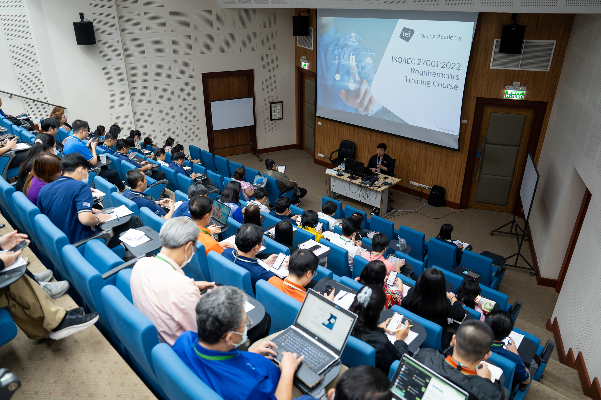 งานทำบุญเดือนเกิดบุคลากร ประจำเดือนมกราคม 2568 อบรมหลักสูตร ISO/IEC 27001:2022 Requirements Training Course