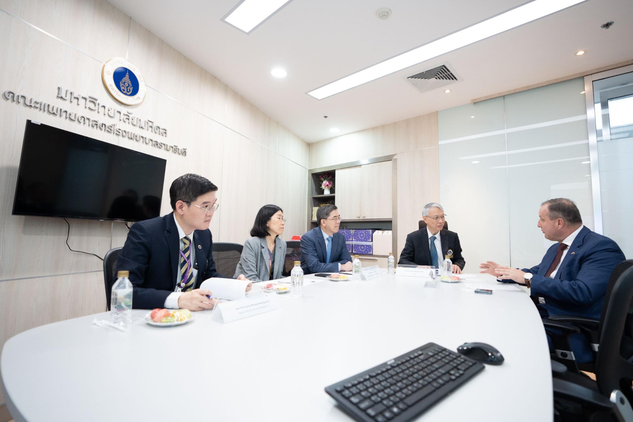คณะฯ ร่วมให้การต้อนรับเอกอัครราชทูตฮังการีประจำประเทศไทย ในโอกาสเข้าเยี่ยมคารวะและหารือในประเด็นความร่วมมือที่เป็นไปได้ในอนาคต คณะฯ ร่วมให้การต้อนรับเอกอัครราชทูตฮังการีประจำประเทศไทย ในโอกาสเข้าเยี่ยมคารวะและหารือในประเด็นความร่วมมือที่เป็นไปได้ในอนาคต
