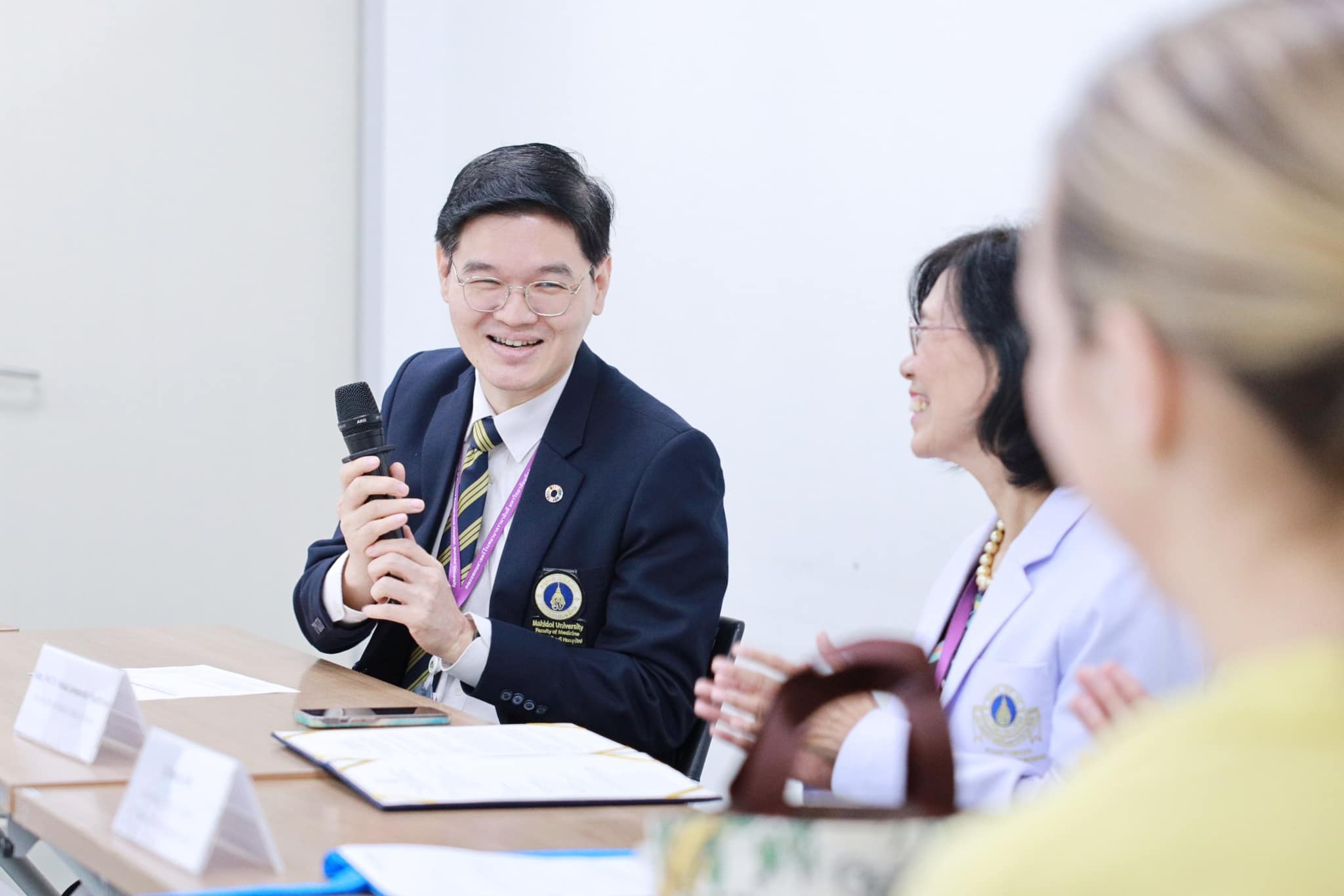 โรงเรียนพยาบาลรามาธิบดี คณะแพทยศาสตร์โรงพยาบาลรามาธิบดี มหาวิทยาลัยมหิดล ให้การต้อนรับ Dr. Heike Roth และนักศึกษาหลักสูตรการผดุงครรภ์จาก University of Technology Sydney เครือรัฐออสเตรเลีย โรงเรียนพยาบาลรามาธิบดี คณะแพทยศาสตร์โรงพยาบาลรามาธิบดี มหาวิทยาลัยมหิดล ให้การต้อนรับ Dr. Heike Roth และนักศึกษาหลักสูตรการผดุงครรภ์จาก University of Technology Sydney เครือรัฐออสเตรเลีย