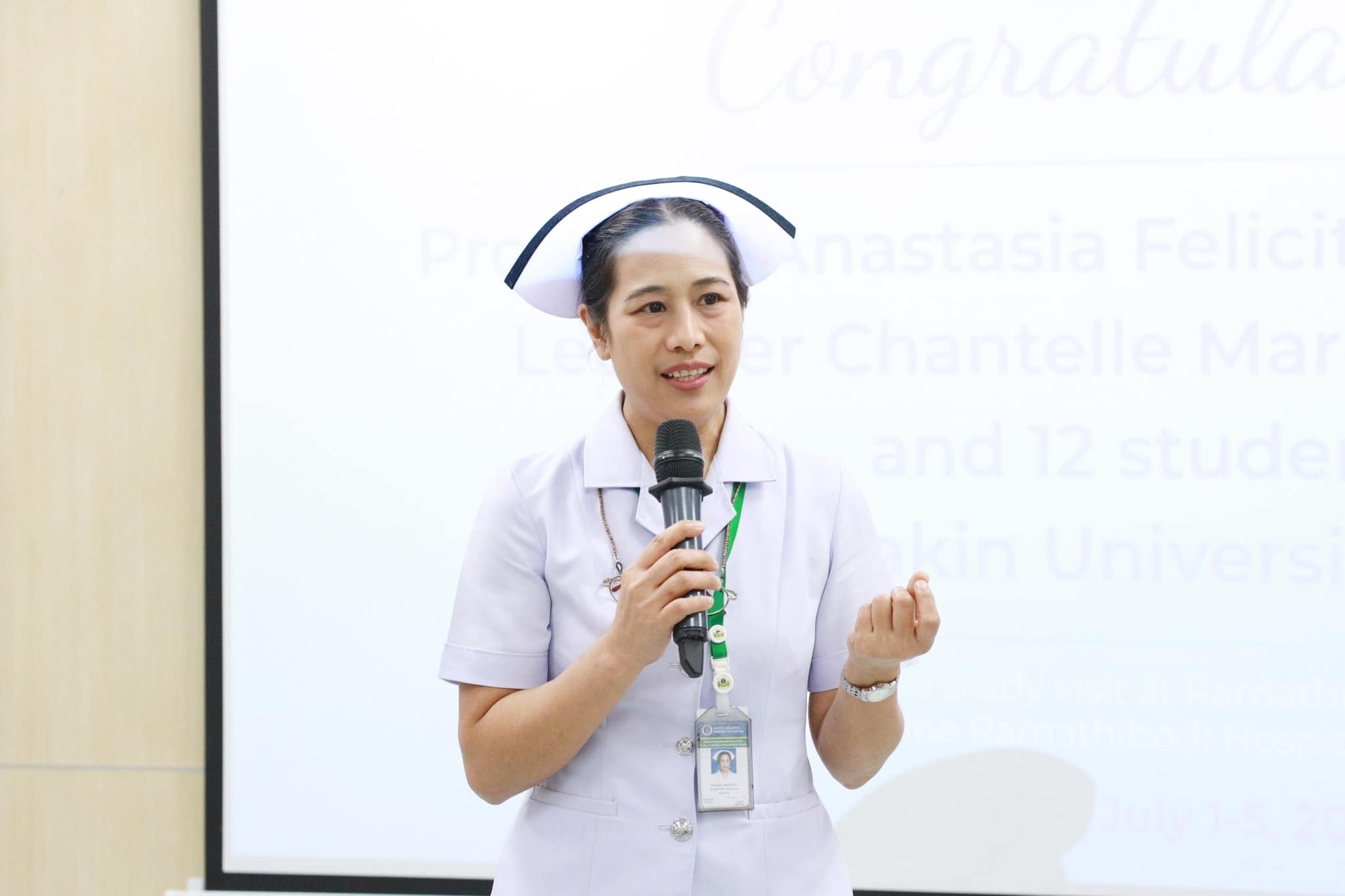 พิธีมอบประกาศนียบัตรและงานเลี้ยงอำลานักศึกษาพยาบาลแลกเปลี่ยน จาก Deakin University เครือรัฐออสเตรเลีย พิธีมอบประกาศนียบัตรและงานเลี้ยงอำลานักศึกษาพยาบาลแลกเปลี่ยน จาก Deakin University เครือรัฐออสเตรเลีย
