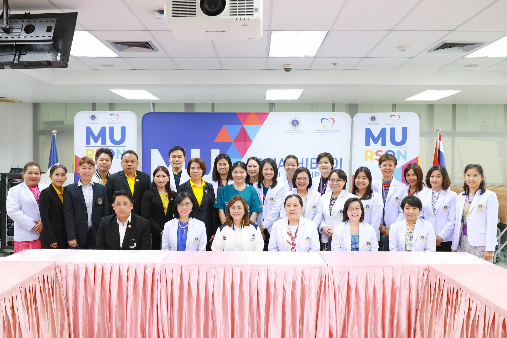 โรงเรียนพยาบาลรามาธิบดี คณะแพทยศาสตร์โรงพยาบาลรามาธิบดี มหาวิทยาลัยมหิดล นำเสนอความก้าวหน้าการเก็บตัวฝึกซ้อมตัวแทนเยาวชนของประเทศไทยเพื่อเข้าร่วมการแข่งขัน “WorldSkills Lyon 2024” โรงเรียนพยาบาลรามาธิบดี คณะแพทยศาสตร์โรงพยาบาลรามาธิบดี มหาวิทยาลัยมหิดล นำเสนอความก้าวหน้าการเก็บตัวฝึกซ้อมตัวแทนเยาวชนของประเทศไทยเพื่อเข้าร่วมการแข่งขัน “WorldSkills Lyon 2024”