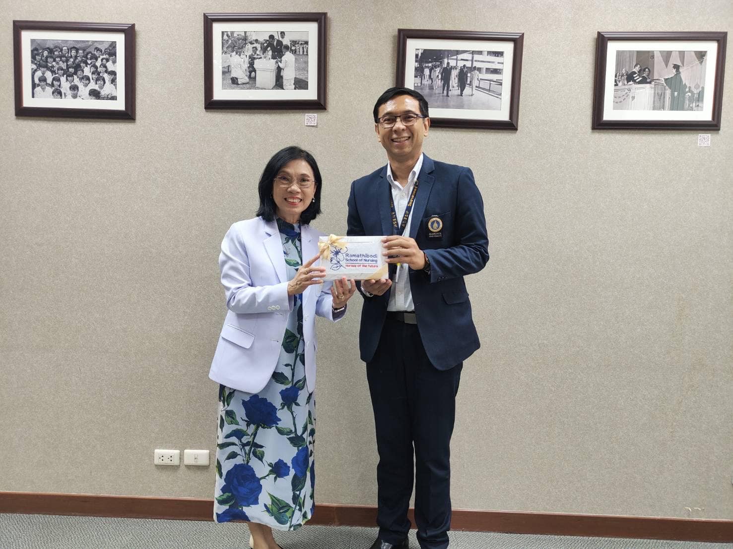 คณะผู้บริหารโรงเรียนพยาบาลรามาธิบดี เข้าร่วมเจราจาความร่วมมือด้านการศึกษาของหลักสูตรระดับบัณฑิตศึกษา คณะผู้บริหารโรงเรียนพยาบาลรามาธิบดี เข้าร่วมเจราจาความร่วมมือด้านการศึกษาของหลักสูตรระดับบัณฑิตศึกษา