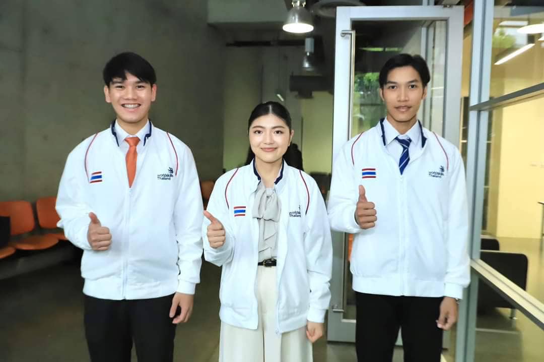 ตัวแทนเยาวชนของประเทศไทย สาขาการดูแลผู้สูงอายุและผู้ป่วย (Health and Social Care) ในการแข่งขันฝีมือแรงงานนานาชาติ ครั้งที่ 47 “WorldSkills Lyon 2024” เข้าร่วมถ่ายทอดสด “รายการสถานีประชาชน” ร่วมกับไทยพีบีเอส