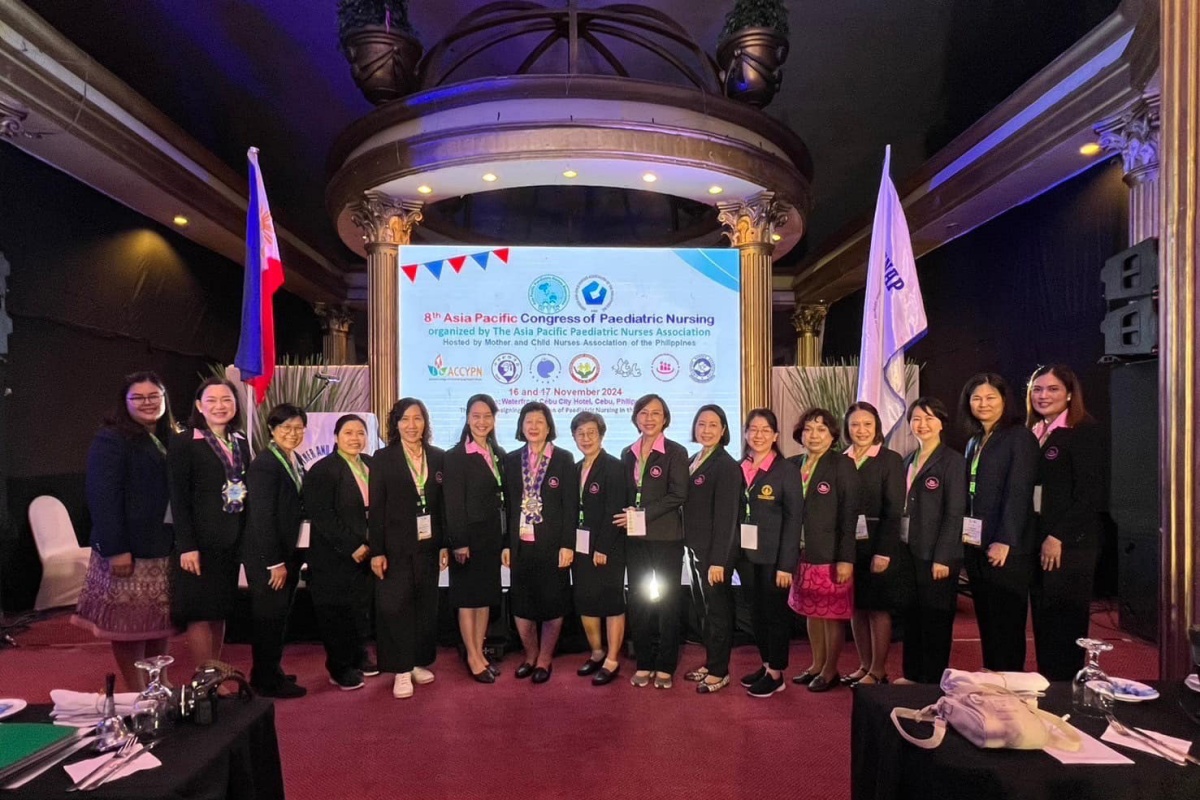 ผู้บริหาร โรงเรียนพยาบาลรามาธิบดี เข้าร่วมประชุมวิชาการนานาชาติ “8th Asia Pacific Congress of Paediatric Nursing” ณ Waterfront Cebu City Hotel เมือง Cebu ประเทศฟิลิปปินส์ ผู้บริหาร โรงเรียนพยาบาลรามาธิบดี เข้าร่วมประชุมวิชาการนานาชาติ “8th Asia Pacific Congress of Paediatric Nursing” ณ Waterfront Cebu City Hotel เมือง Cebu ประเทศฟิลิปปินส์
